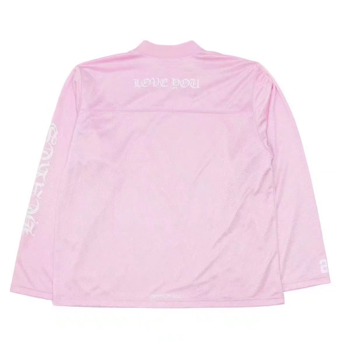 Chrome Heart Jersey Pink Long Sleeve - DesignerGu