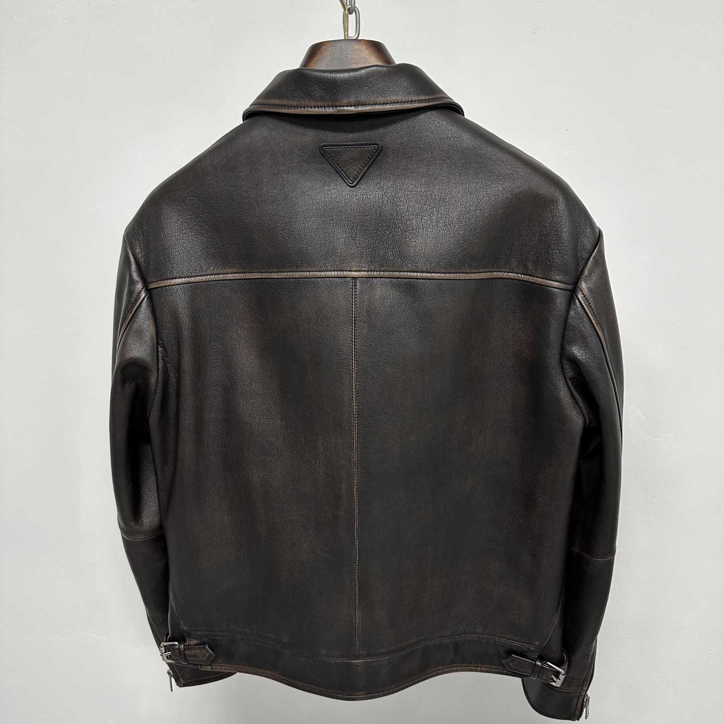 Prada Leather Jacket - DesignerGu