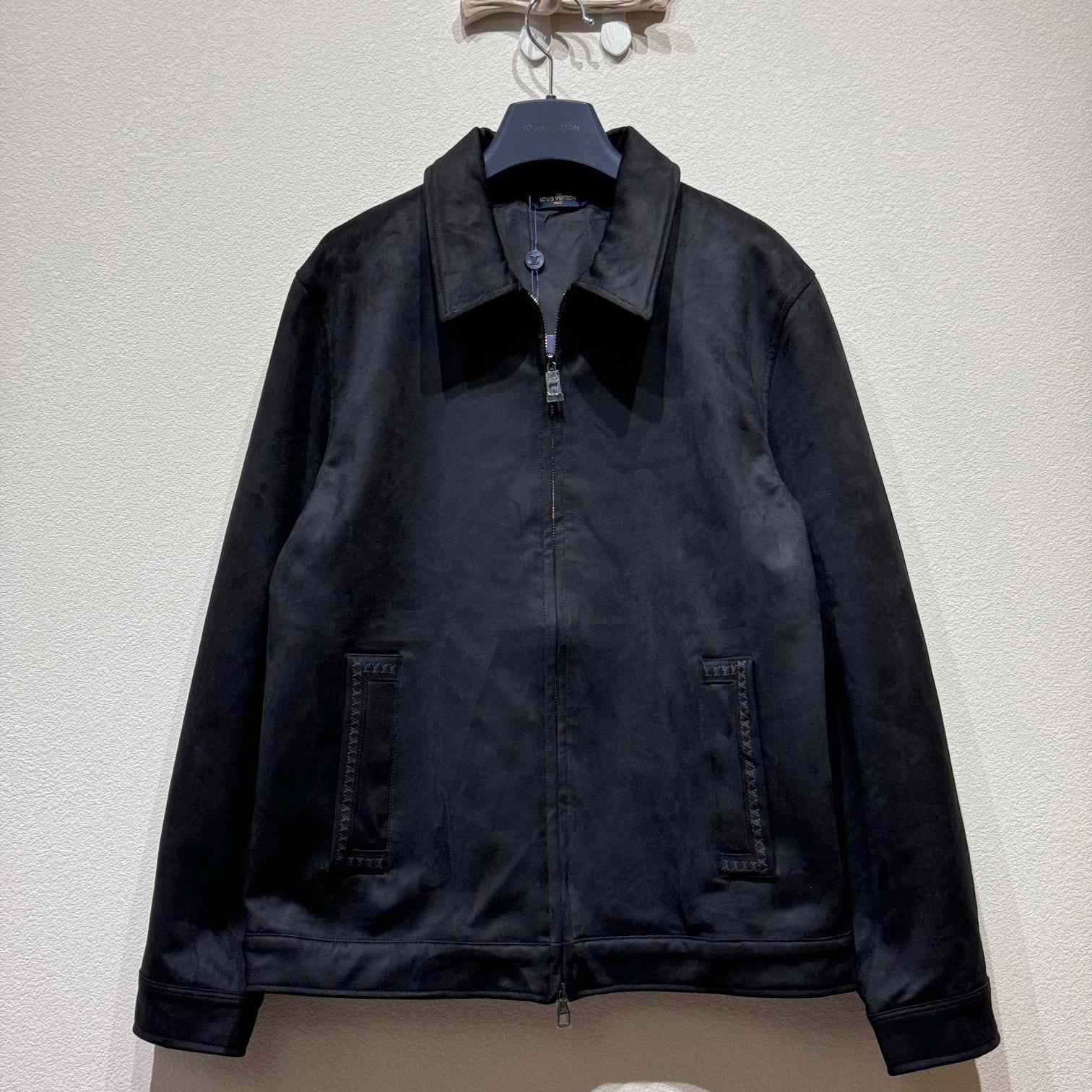 Louis Vuitton Leather Zipped Blouson    - DesignerGu