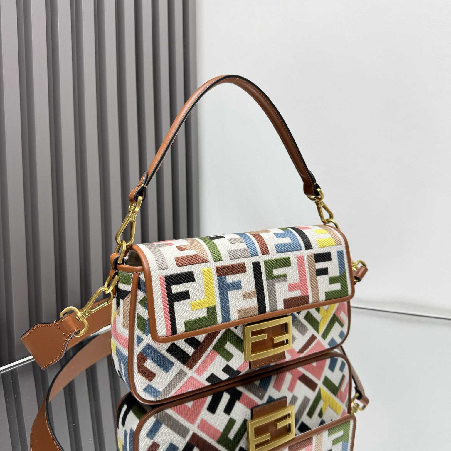 Fendi Canvas Bag (26x13x6cm) - DesignerGu