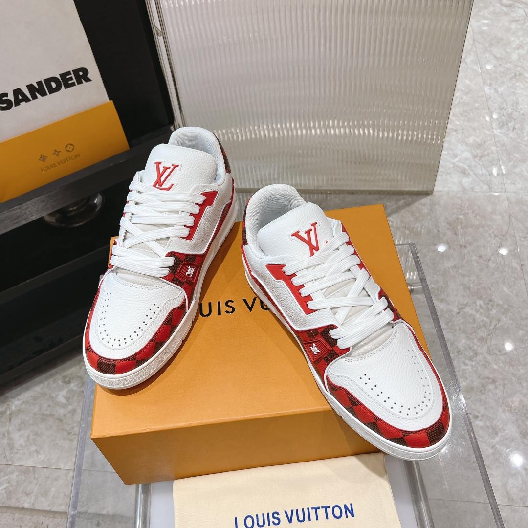 Louis Vuitton LV Trainer Sneaker    - DesignerGu