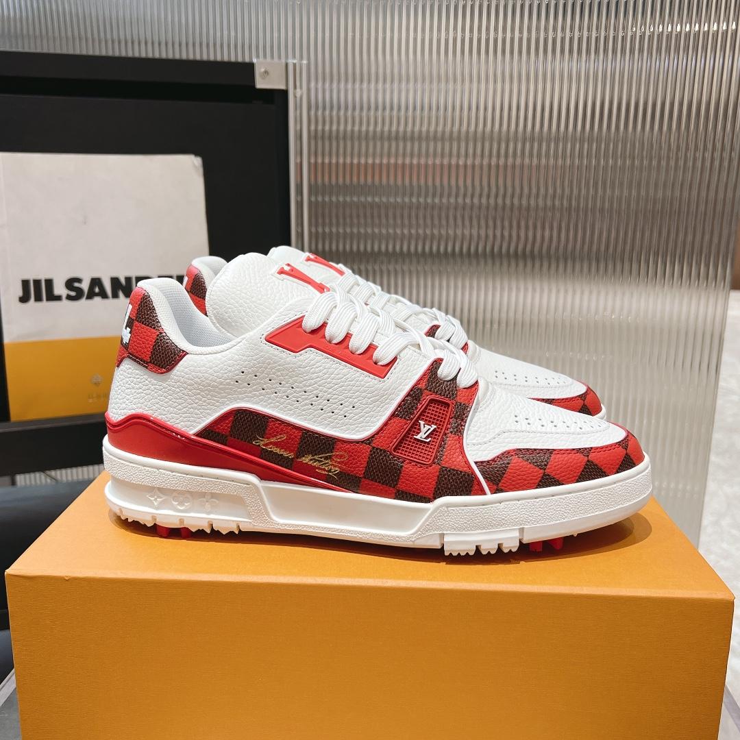 Louis Vuitton LV Trainer Sneaker    - DesignerGu