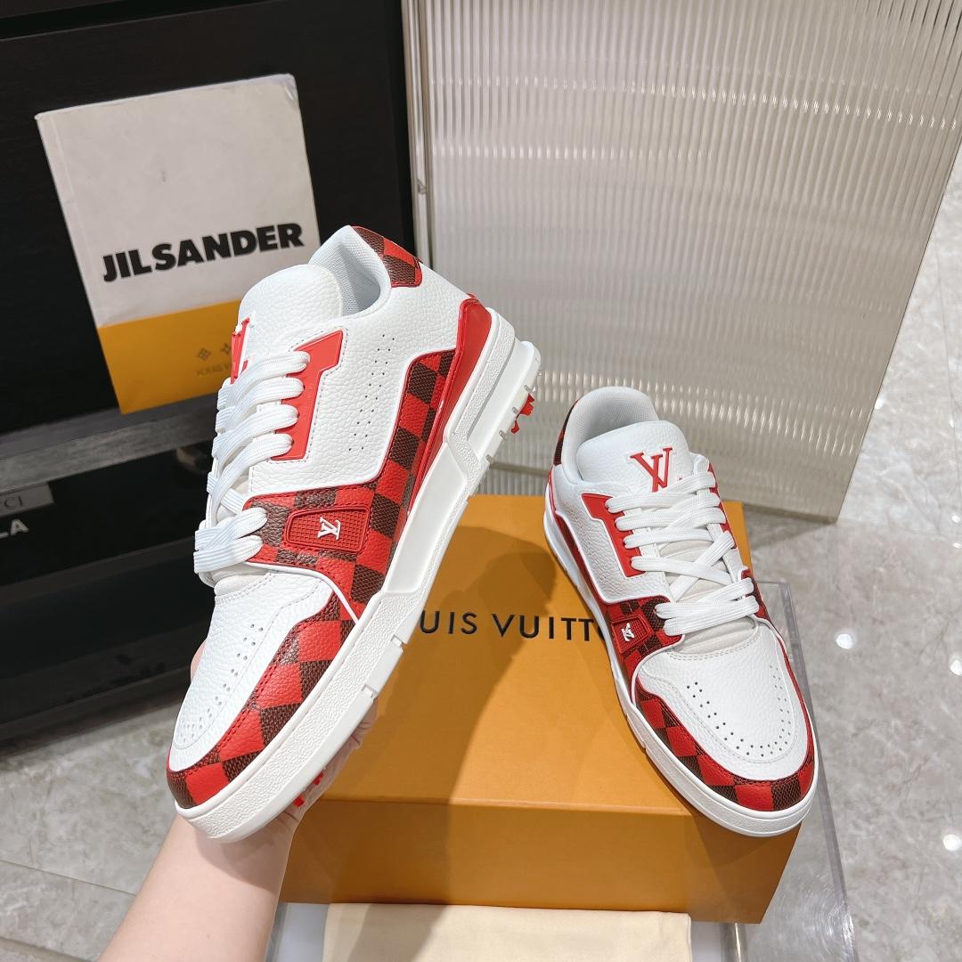 Louis Vuitton LV Trainer Sneaker    - DesignerGu