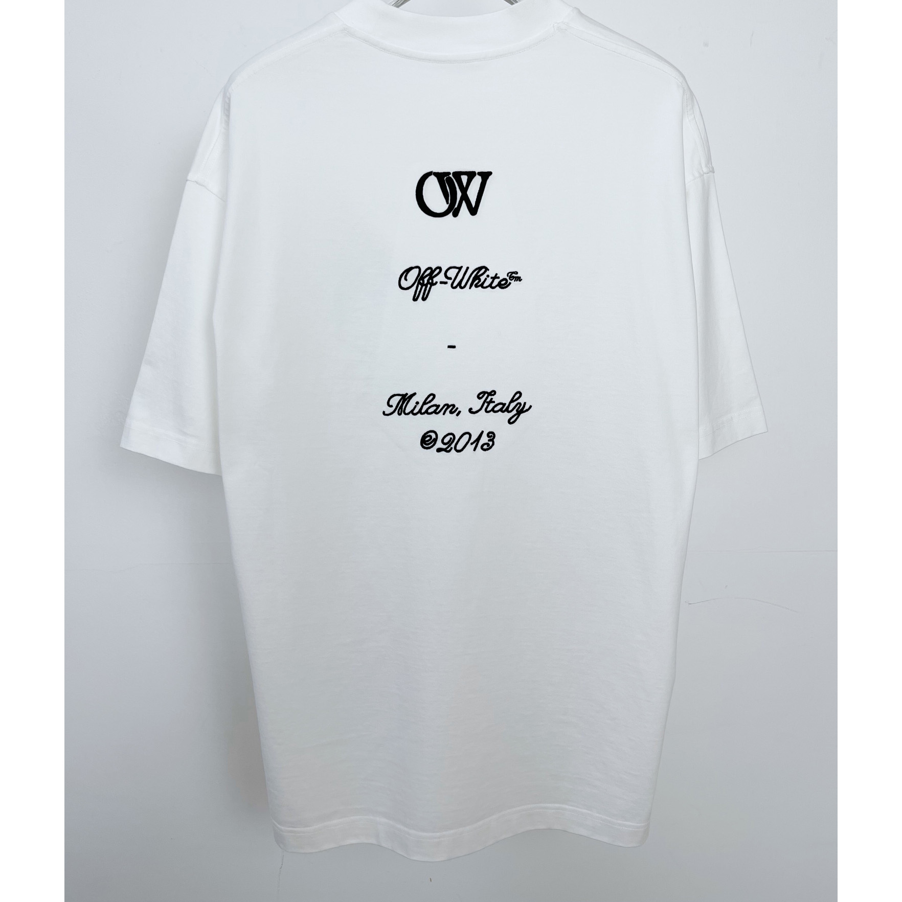 Off-White Cotton T-shirt - DesignerGu