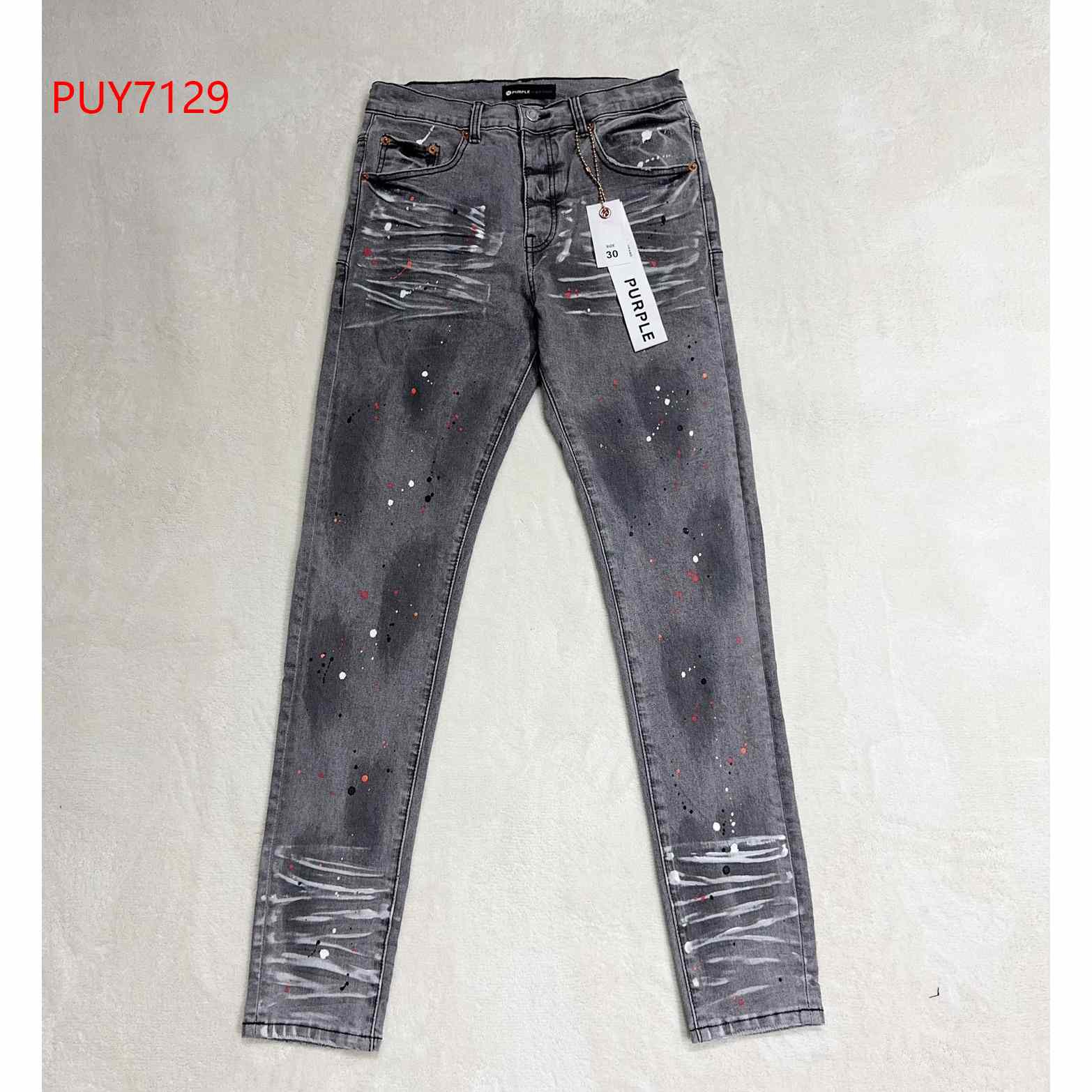 Purple-Brand Jeans      PUY7129 - DesignerGu