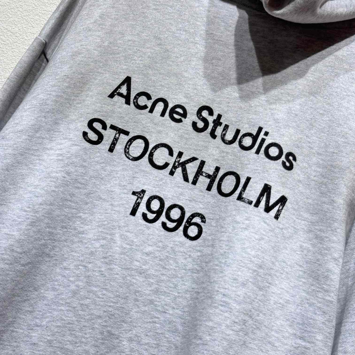 Acne Studios Logo Hooded Sweater - DesignerGu