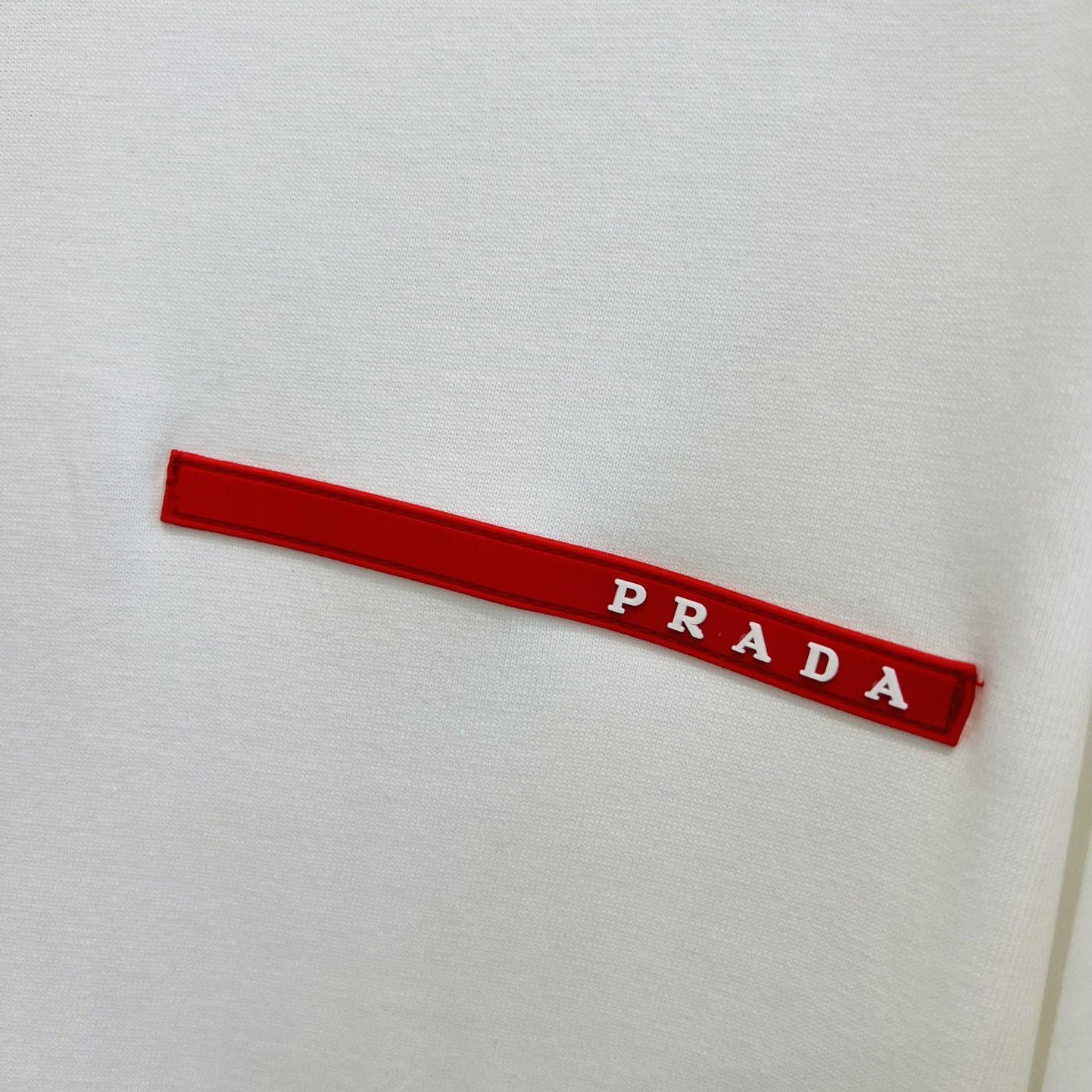 Prada Cotton T-shirt  - DesignerGu