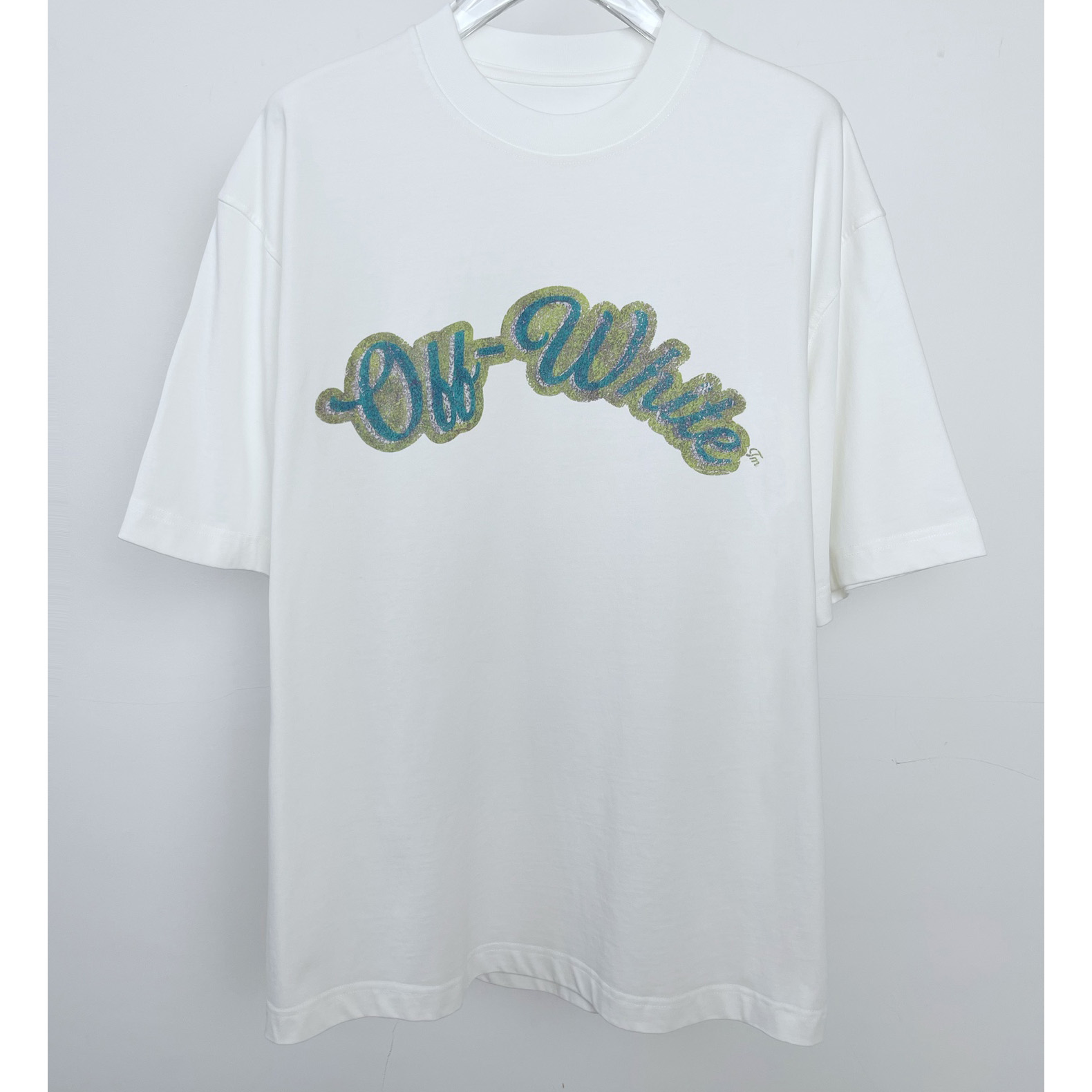 Off White Digit Bacchus Crew-Neck T-shirt - DesignerGu