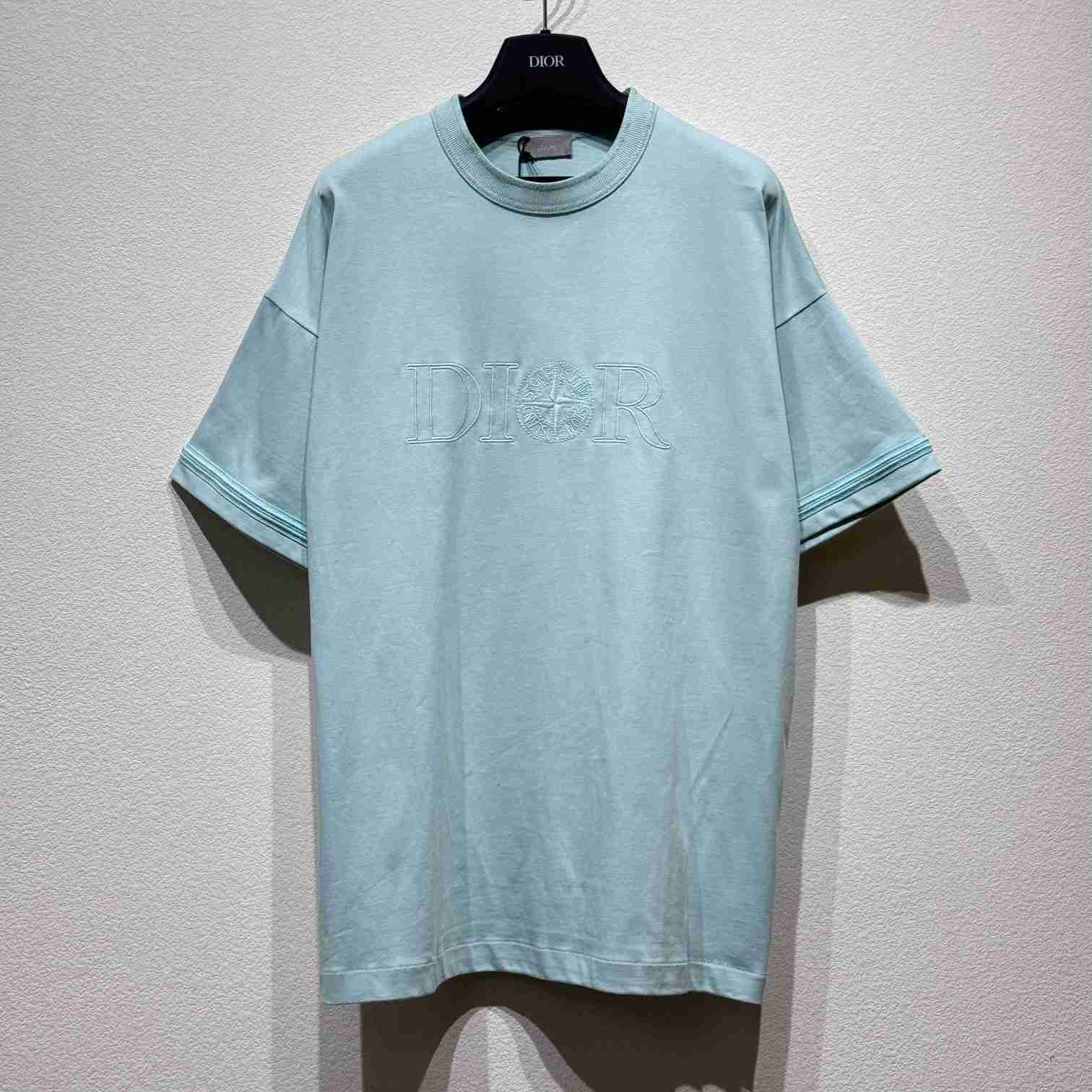 Dior And Stone Island  T-Shirt, Oversized Fit  - DesignerGu