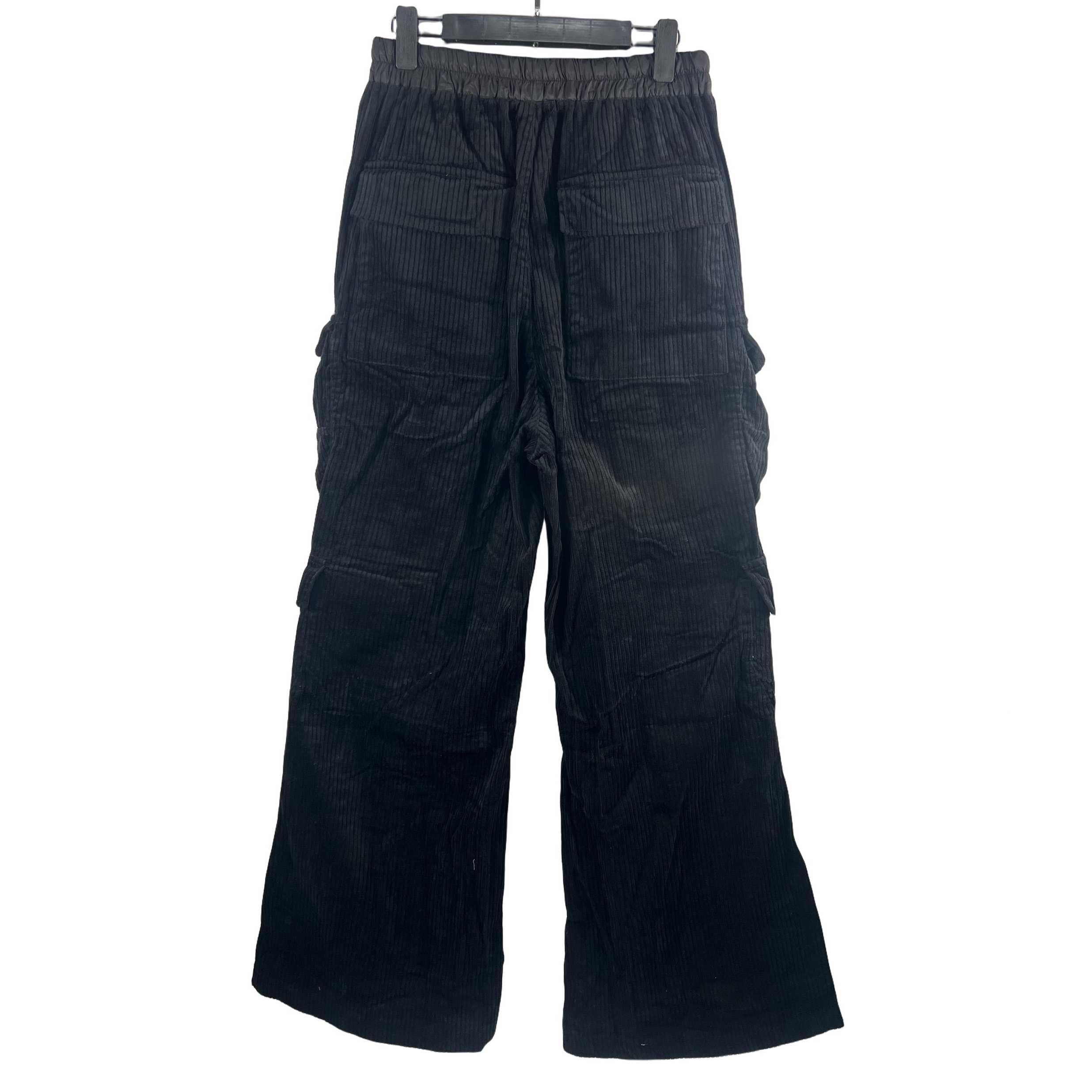 Rick Owens Black Double Jumbo Belas Cargo Pants - DesignerGu