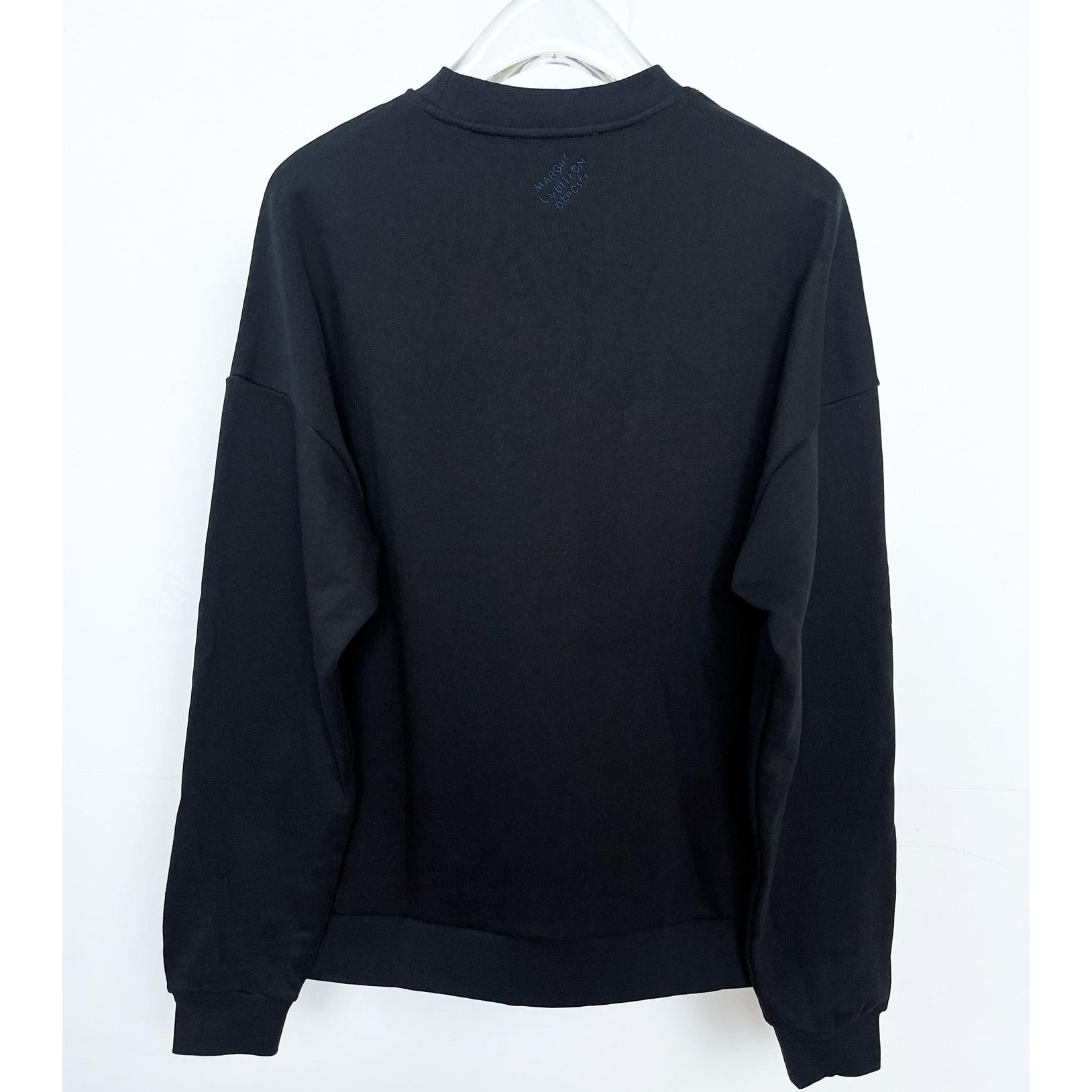 Louis Vuitton Cotton Signature Crewneck   1AFVAO - DesignerGu