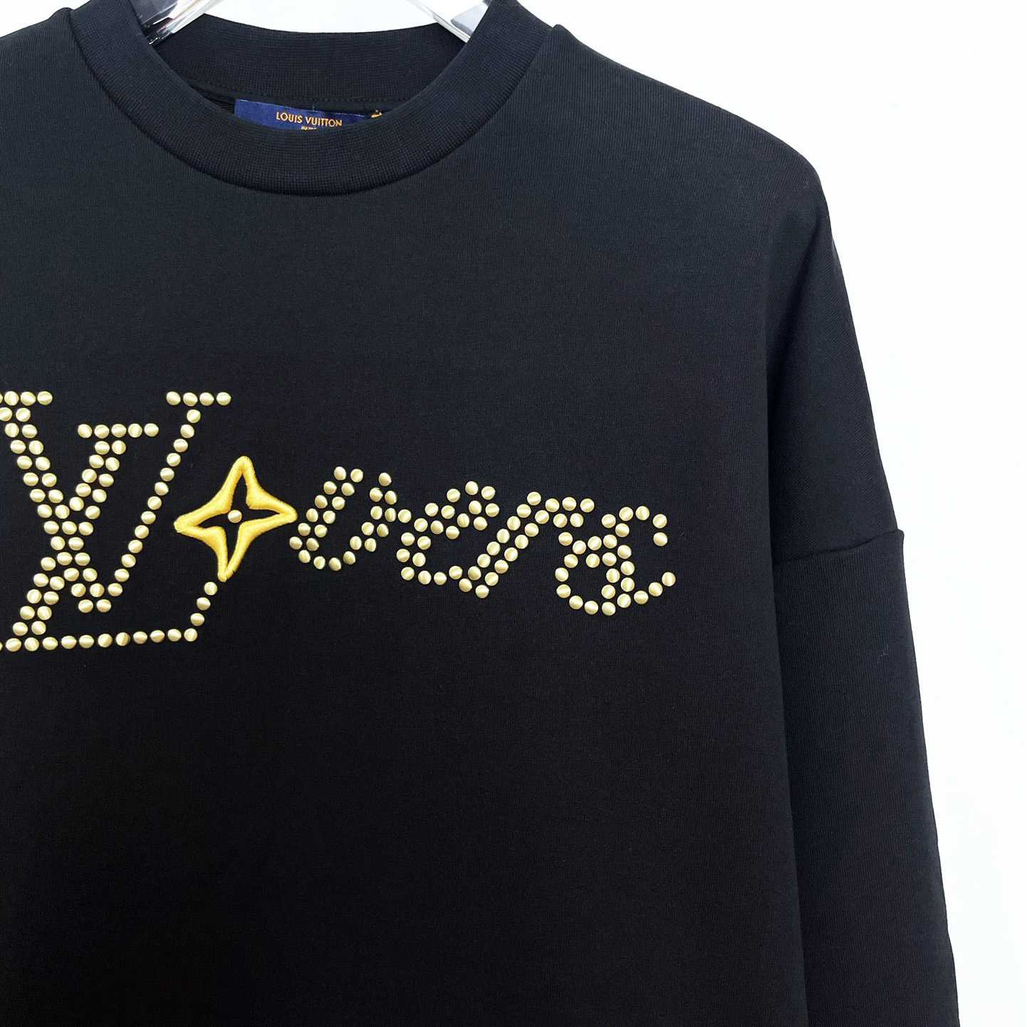 Louis Vuitton Cotton Signature Crewneck   1AFVAO - DesignerGu