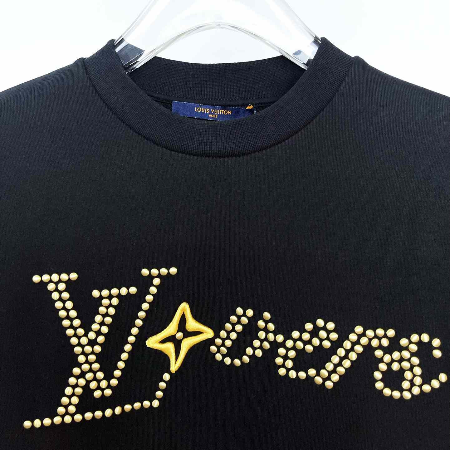 Louis Vuitton Cotton Signature Crewneck   1AFVAO - DesignerGu