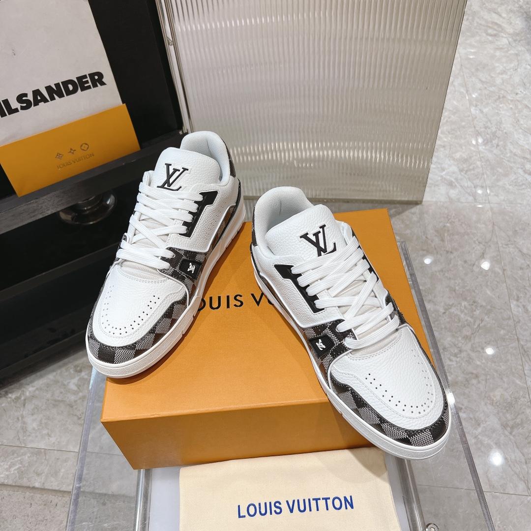 Louis Vuitton LV Trainer Sneaker    - DesignerGu