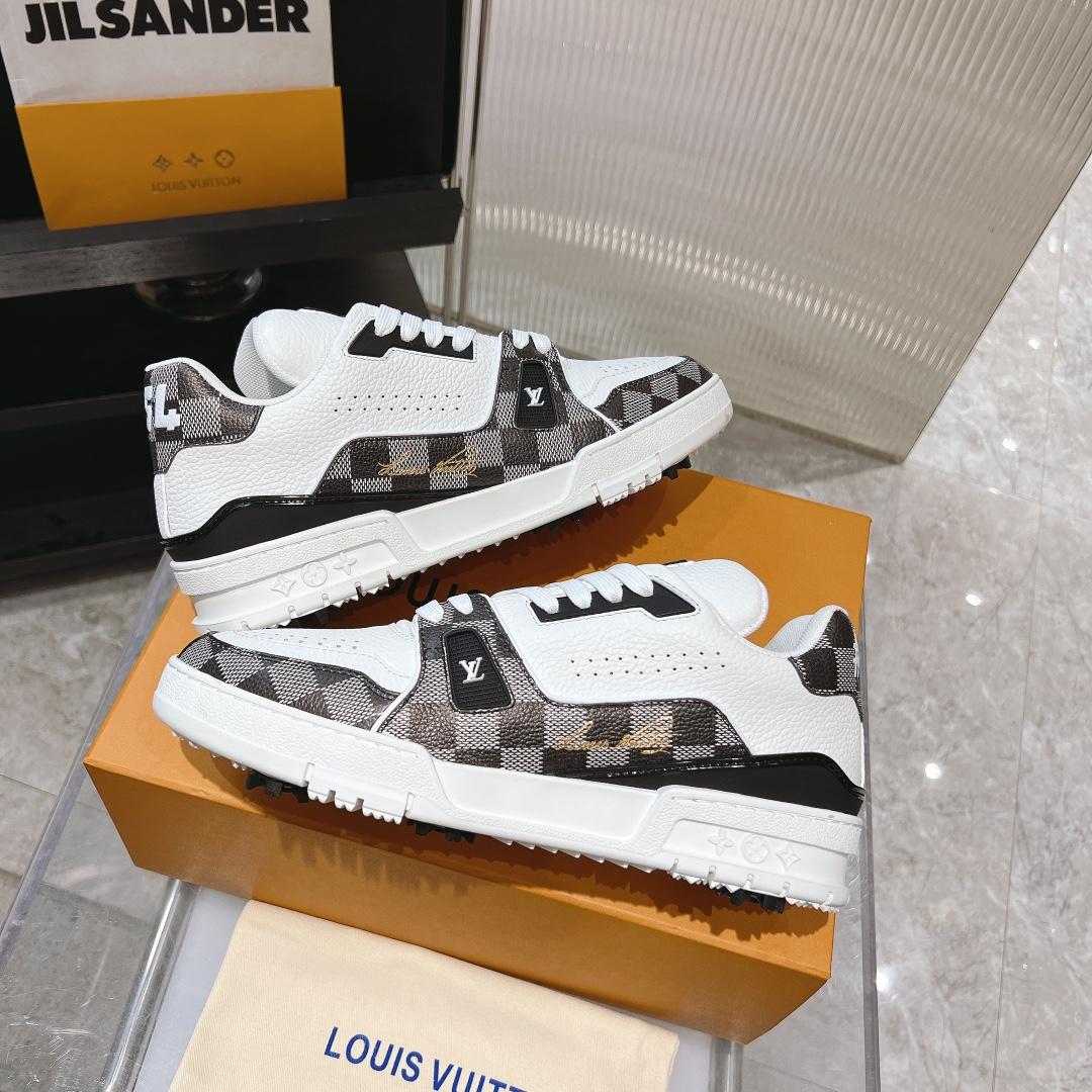 Louis Vuitton LV Trainer Sneaker    - DesignerGu