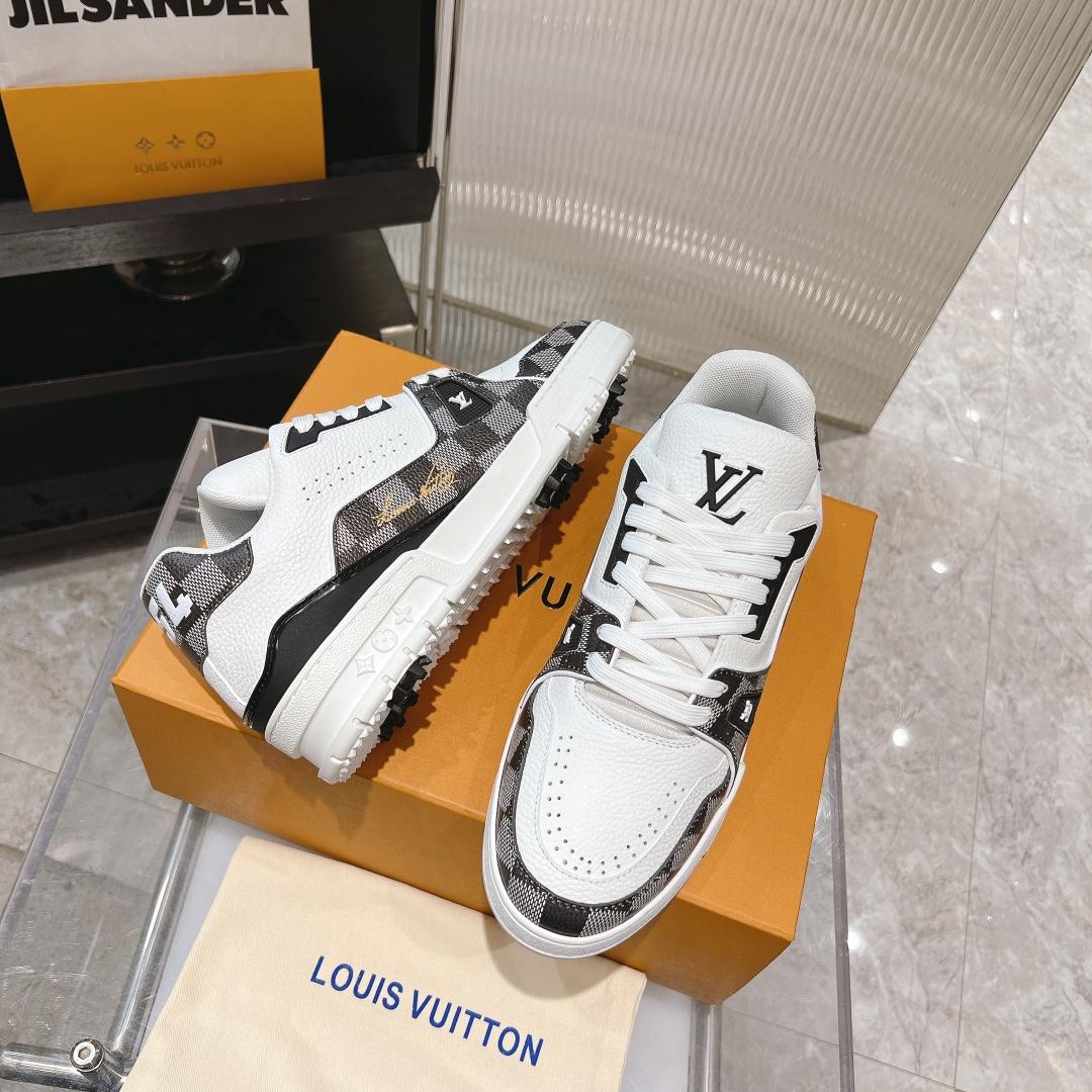 Louis Vuitton LV Trainer Sneaker    - DesignerGu