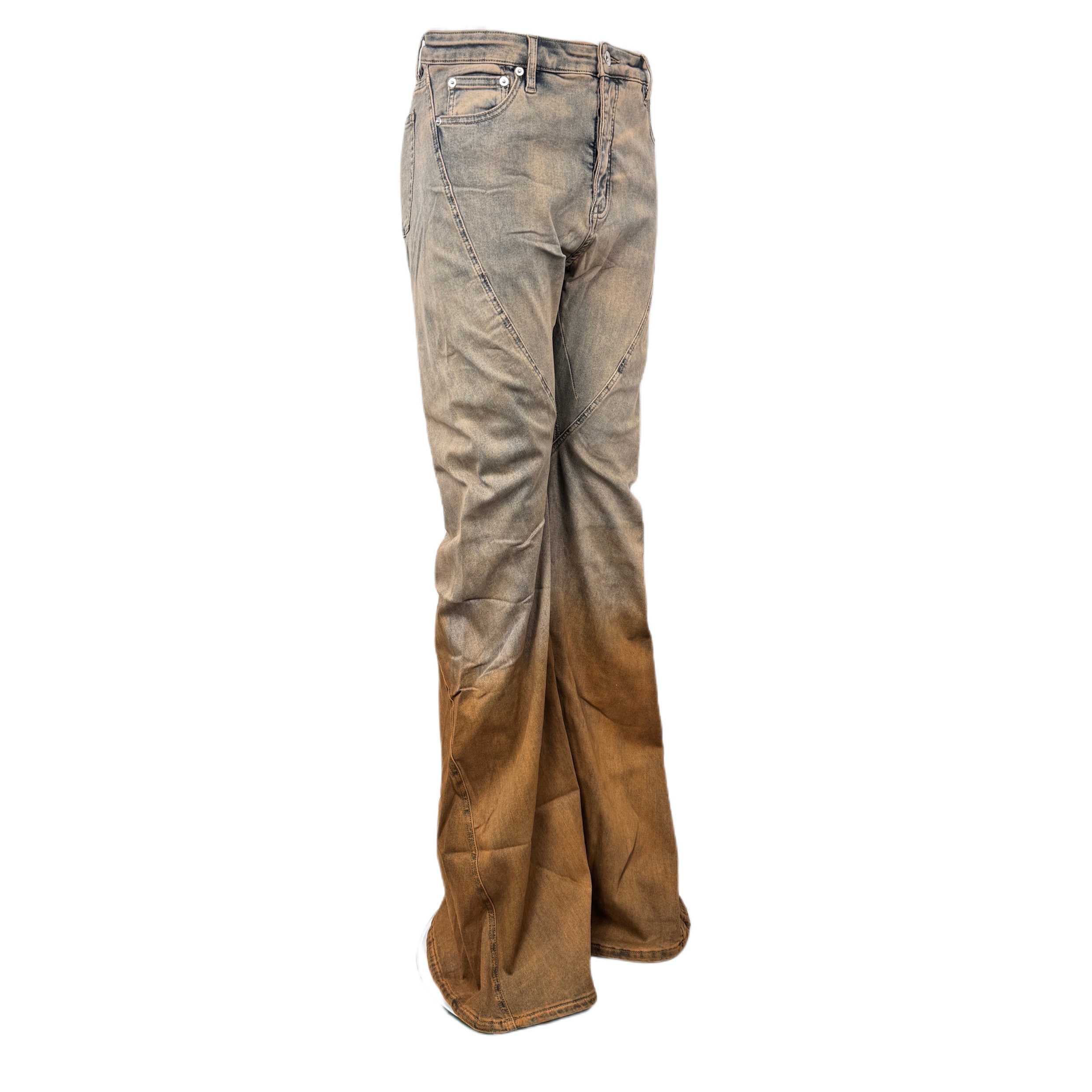 Rick Owens DRKSHDW Ombré-effect Bootcut Jeans - DesignerGu