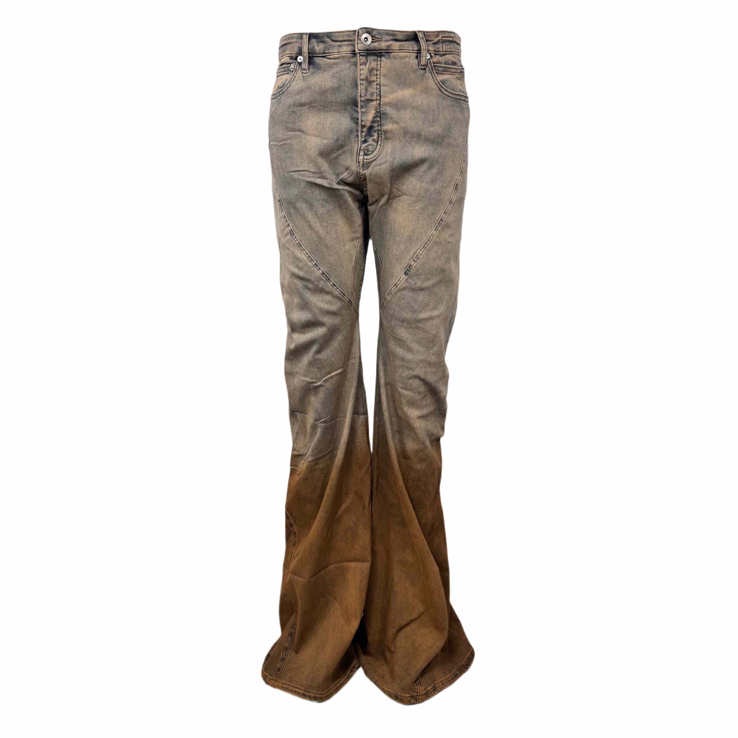 Rick Owens DRKSHDW Ombré-effect Bootcut Jeans - DesignerGu