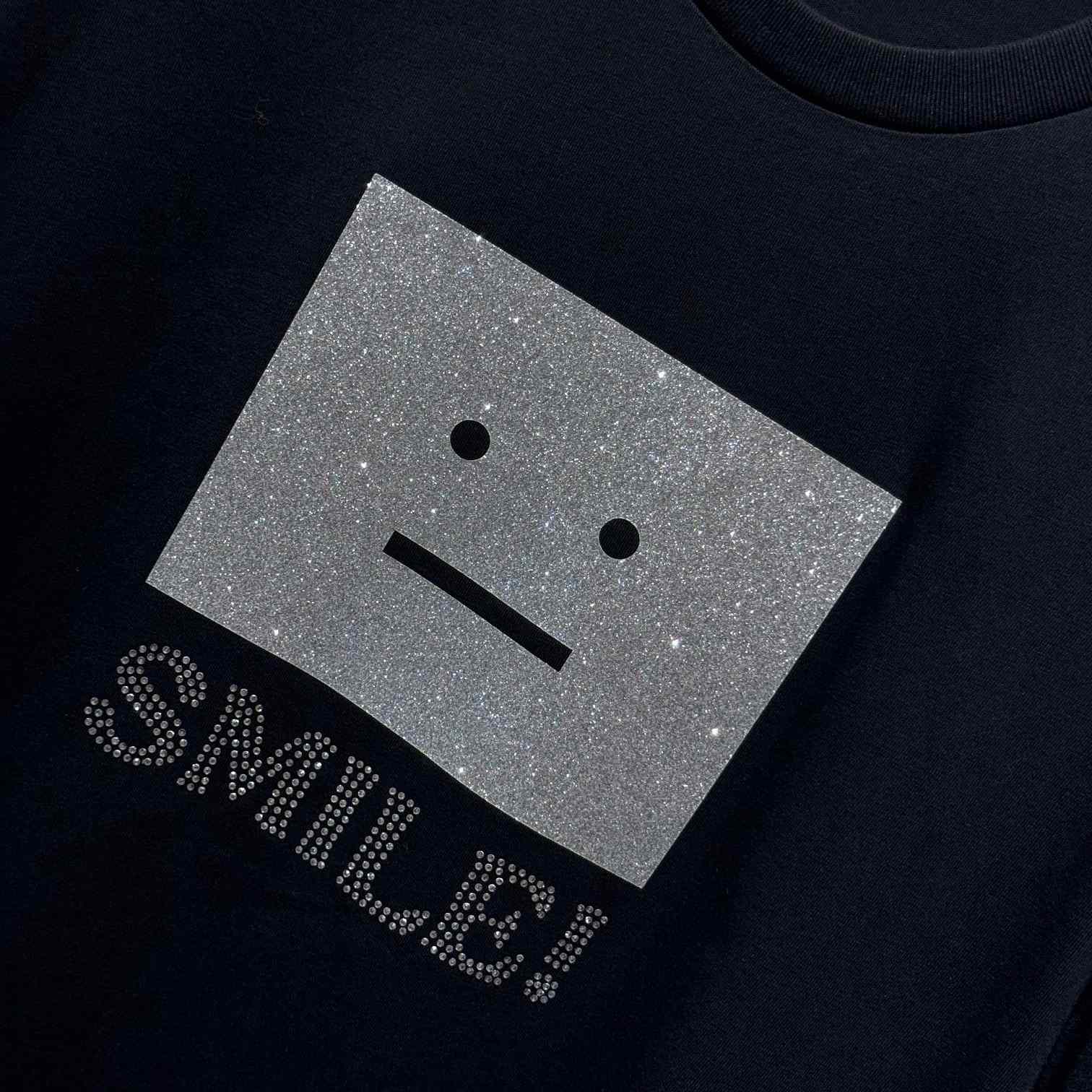 Acne Studios Face logo tee - DesignerGu