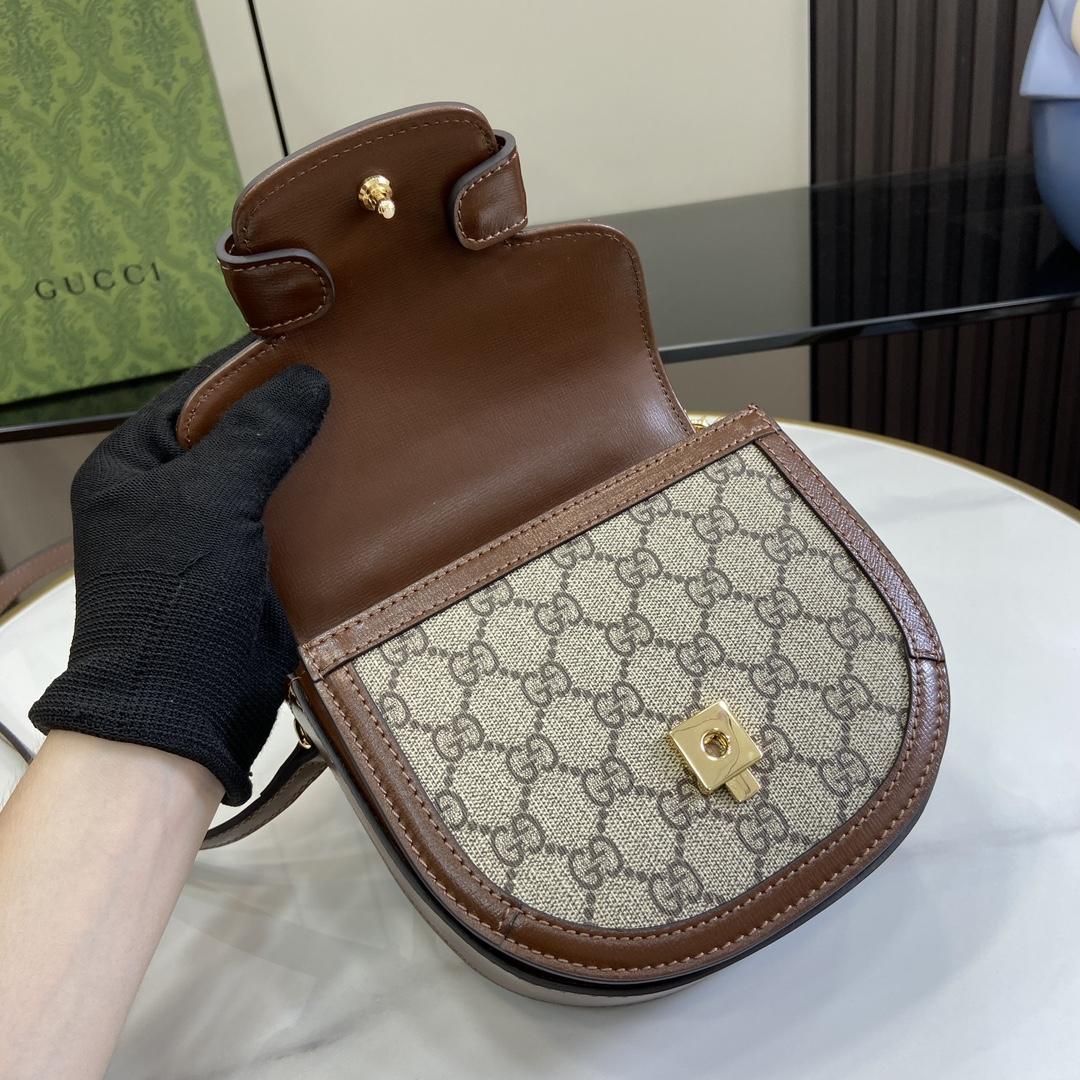 Gucci Horsebit 1955 Mini Top Handle Bag - DesignerGu