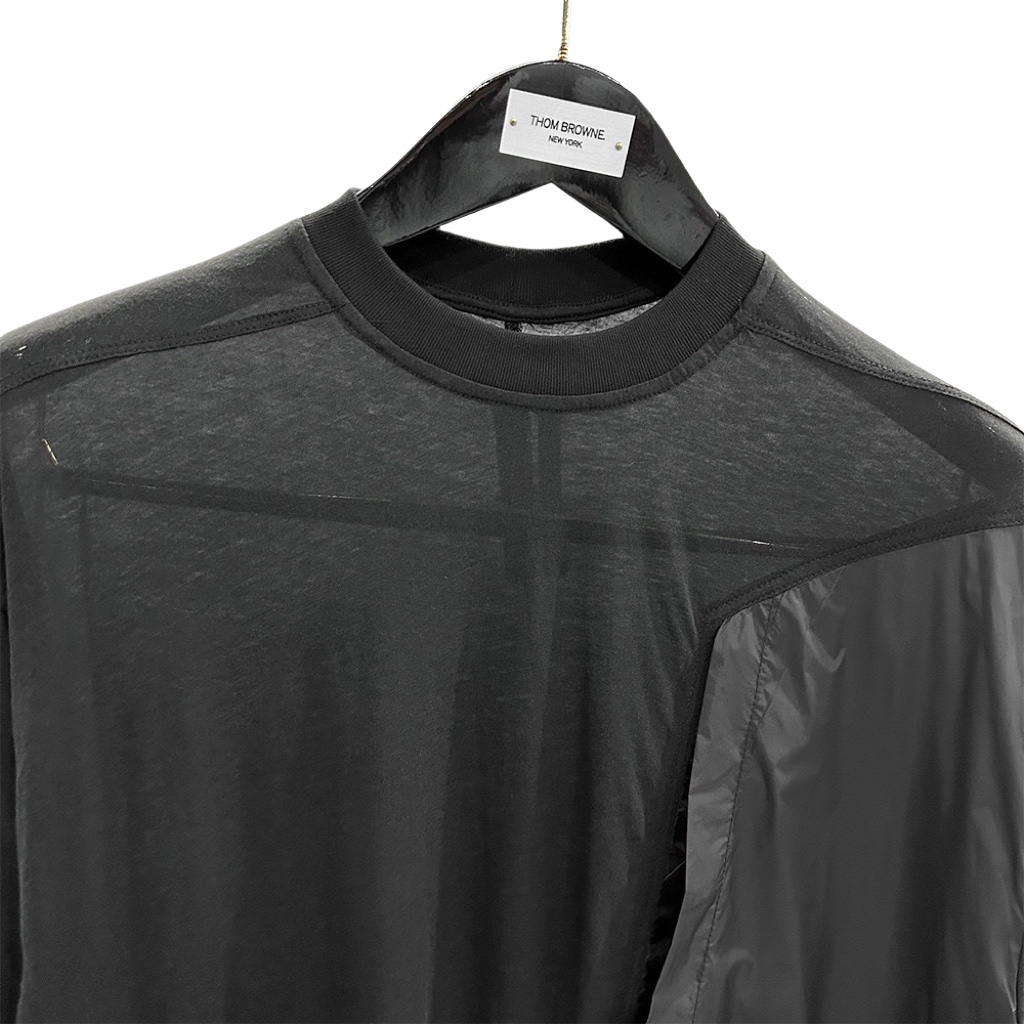 Rick Owens Black Crewneck T-Shirt - DesignerGu