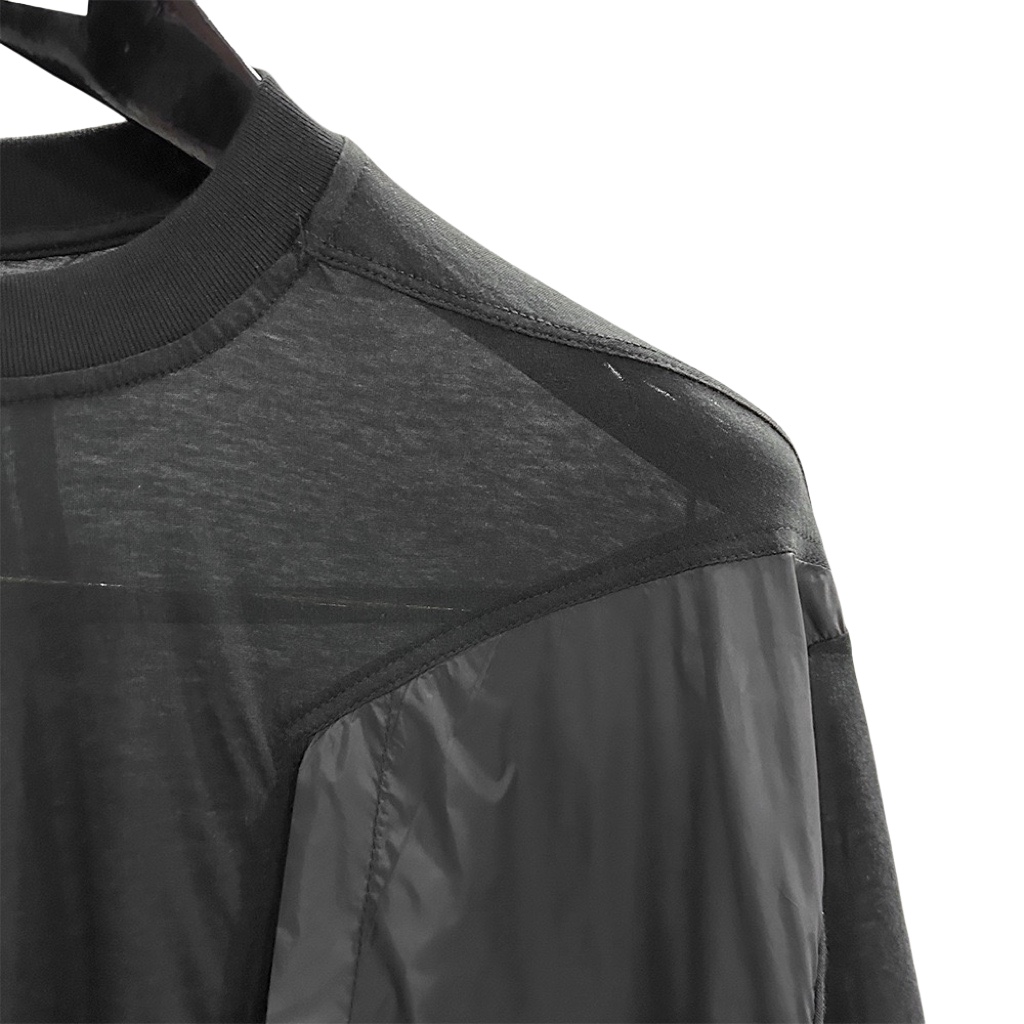 Rick Owens Black Crewneck T-Shirt - DesignerGu