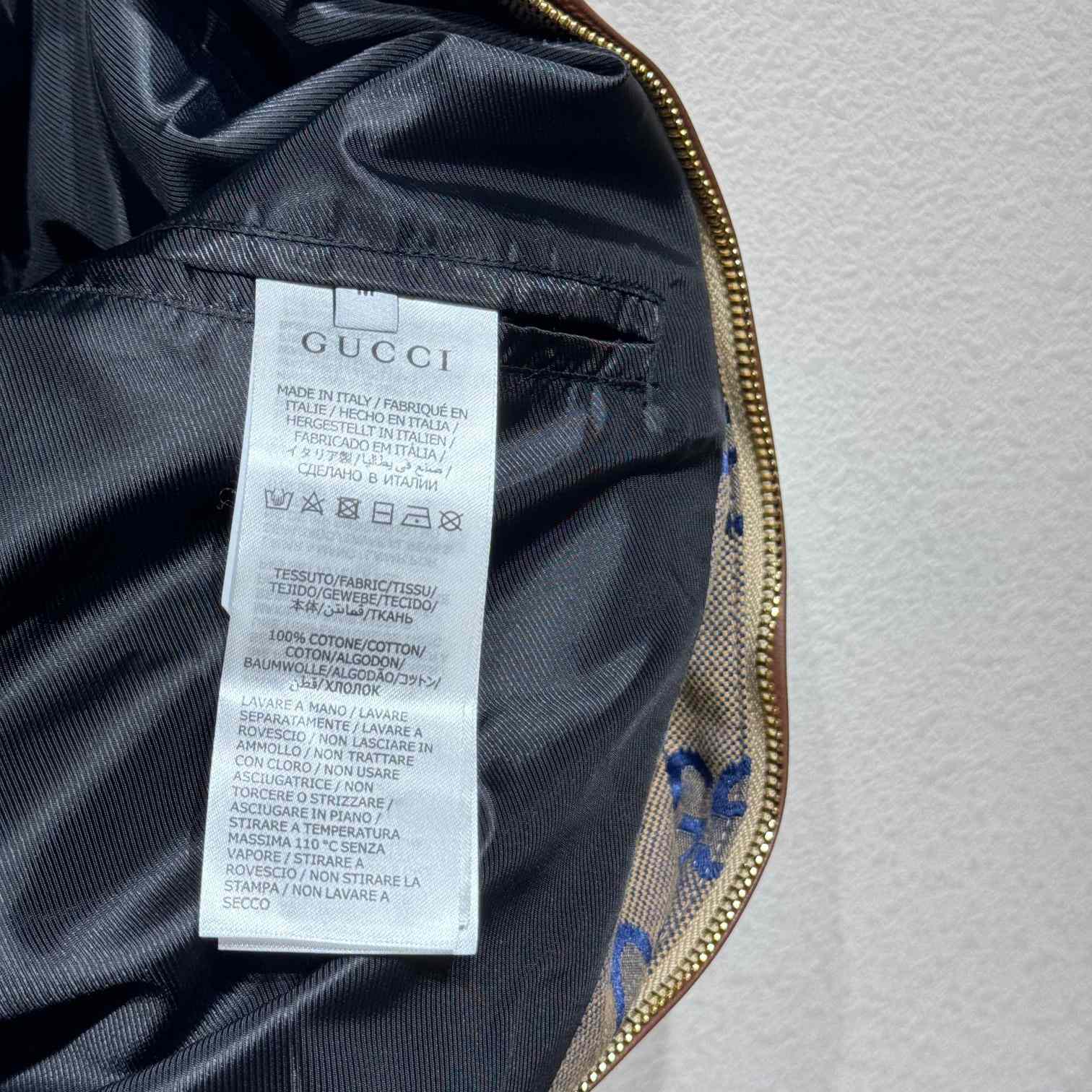 Gucci Maxi GG Canvas Zip Jacket - DesignerGu