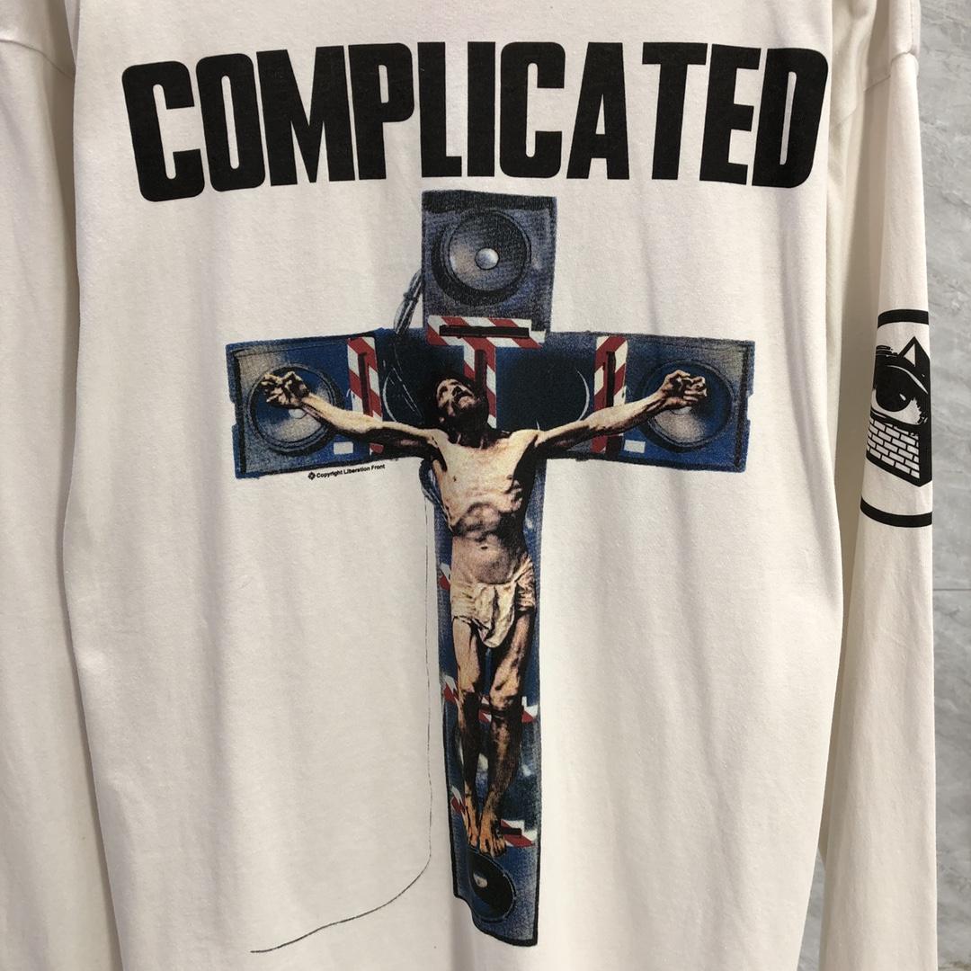 Saint Michael Complicated Long Sleeve Tee - DesignerGu