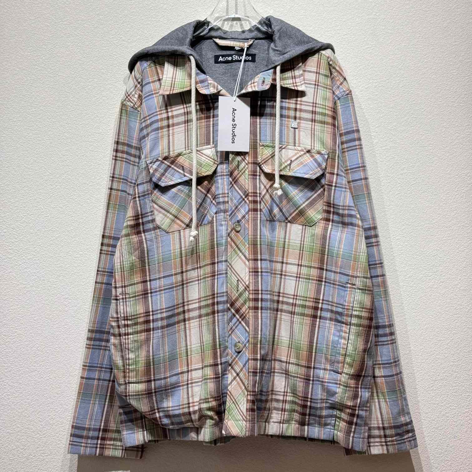 Acne Studios Hooded Overshirt Jacket - DesignerGu