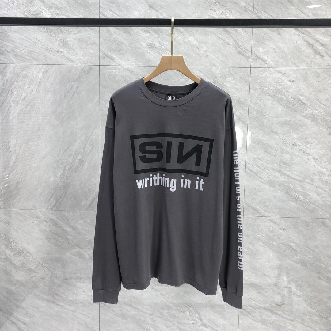 Saint Michael Long Sleeve Tee - DesignerGu