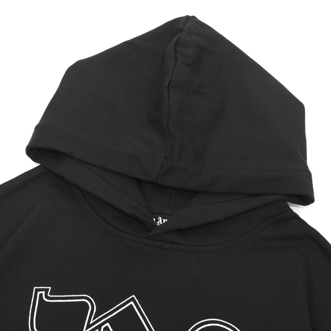 Palm Angels Monogram Statement Hoody - DesignerGu