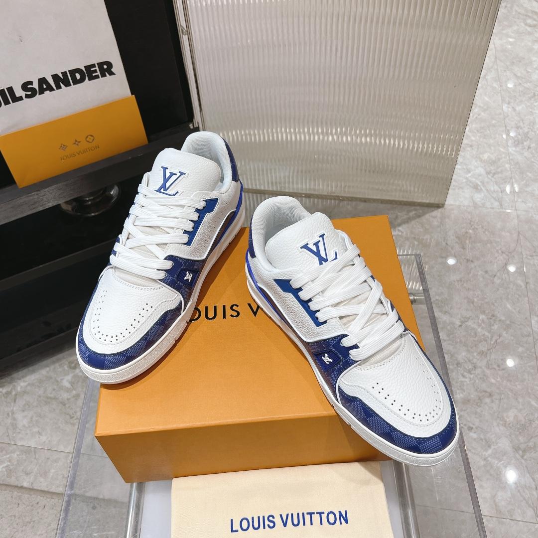 Louis Vuitton LV Trainer Sneaker    - DesignerGu