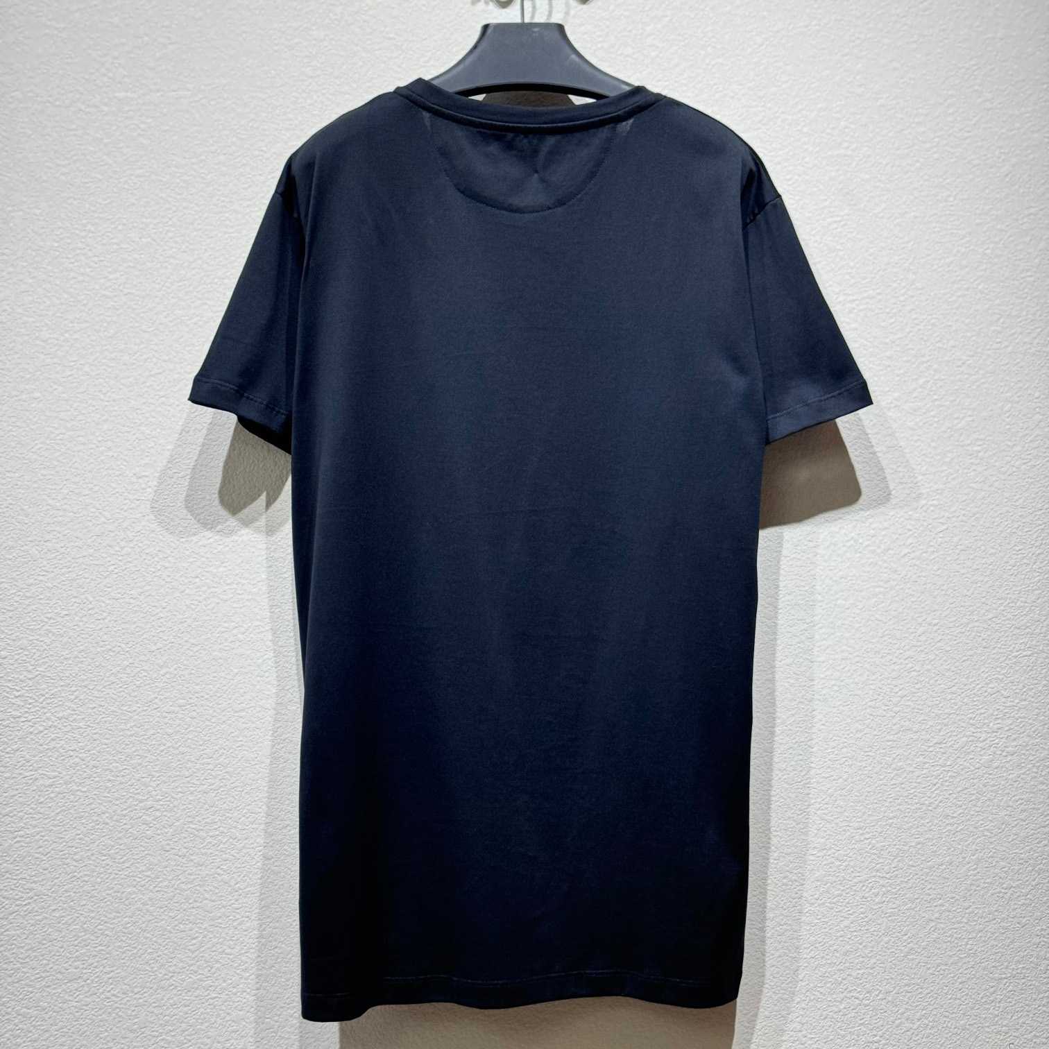 Fendi Short-Sleeved Crew Neck T-Shirt  - DesignerGu