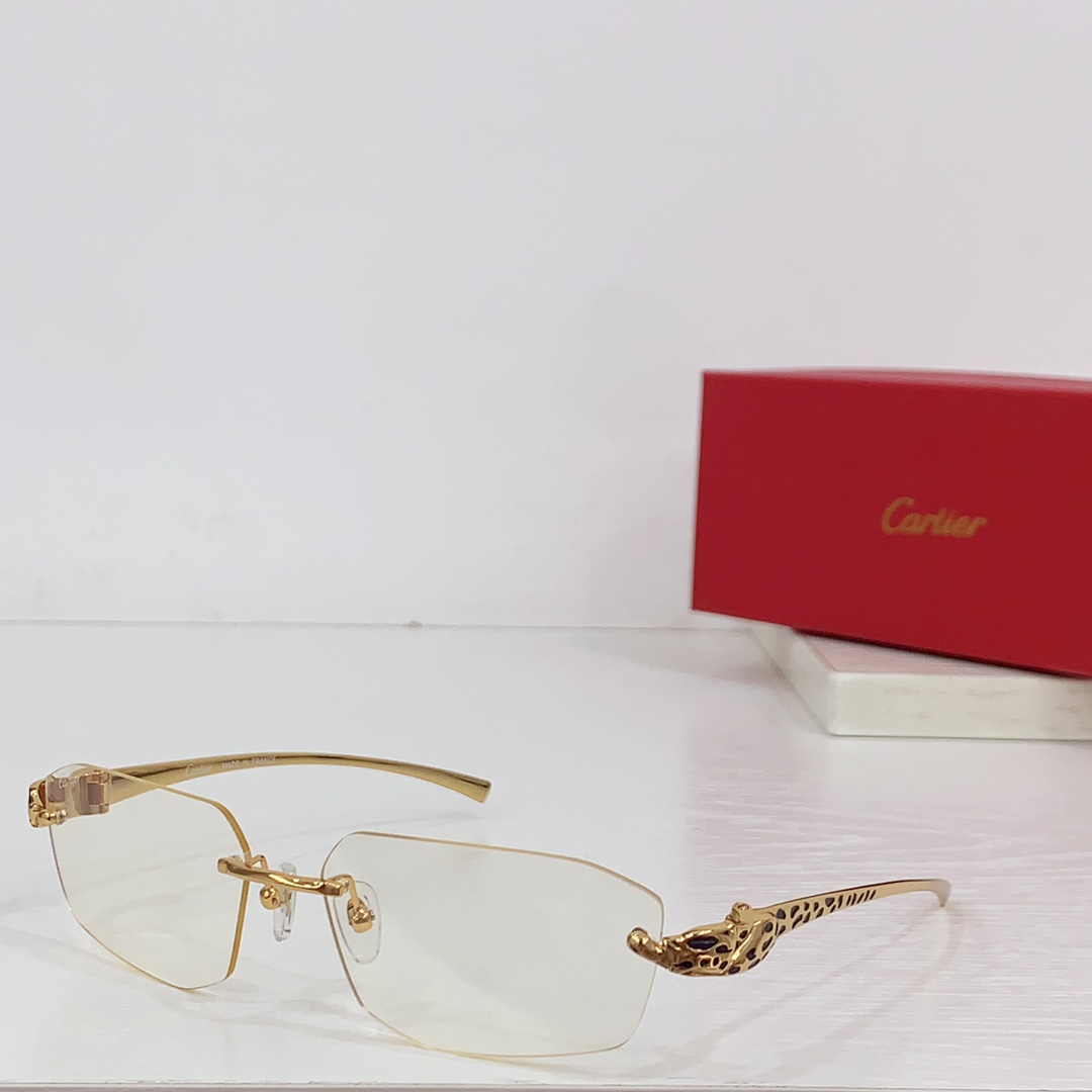 Cartier Geometric-frame Sunglasses   CT0474S - DesignerGu