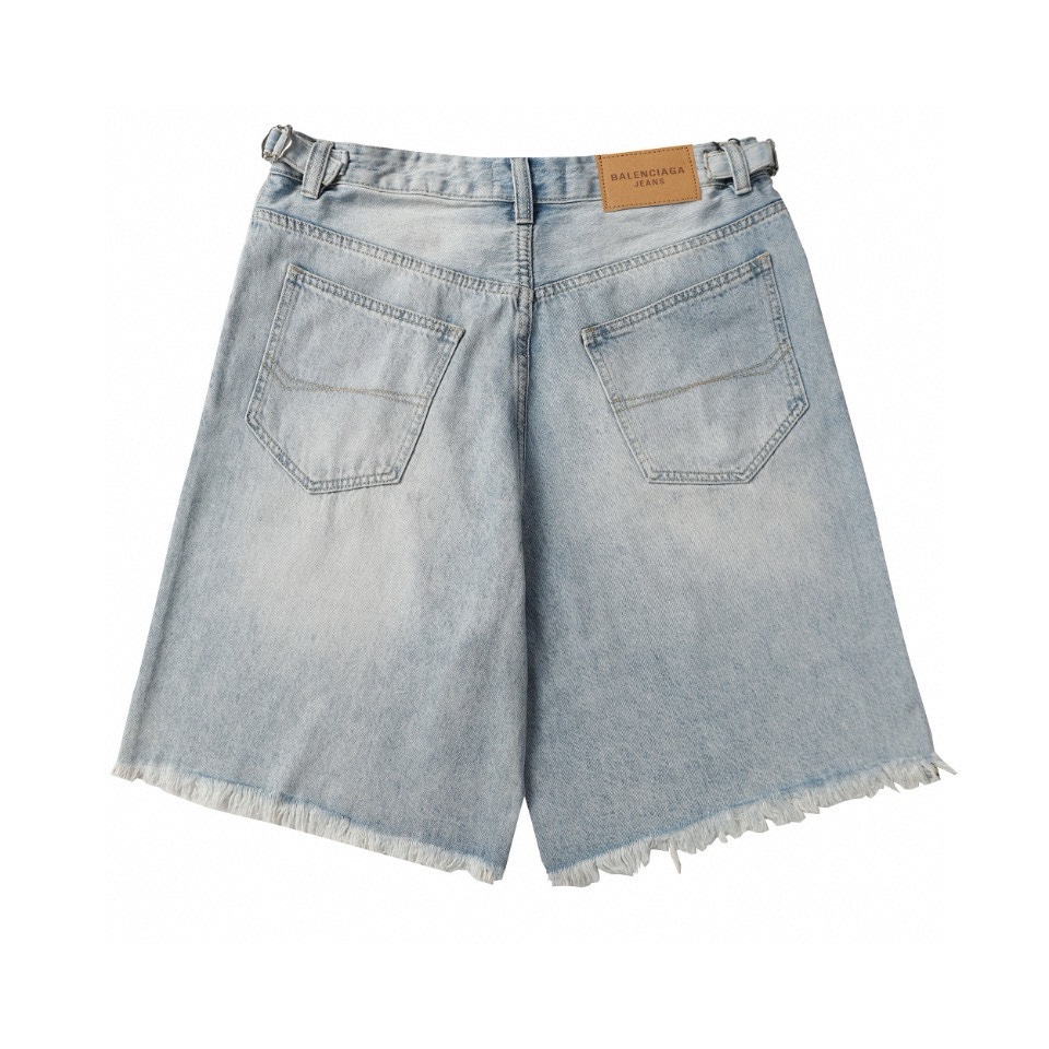 Balenciaga Denim Shorts - DesignerGu