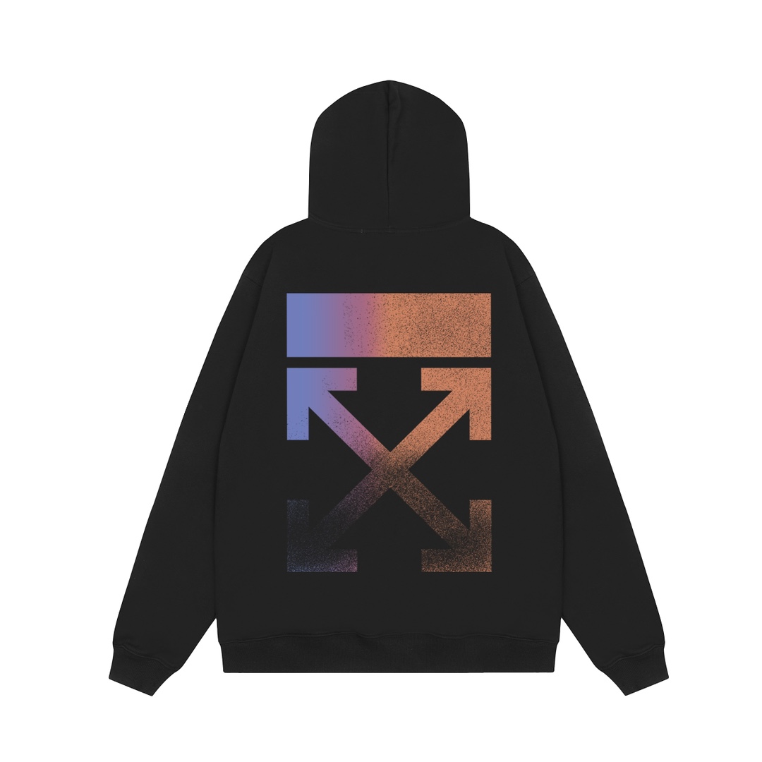 Off-White Gradient Arrows Hoodie - DesignerGu