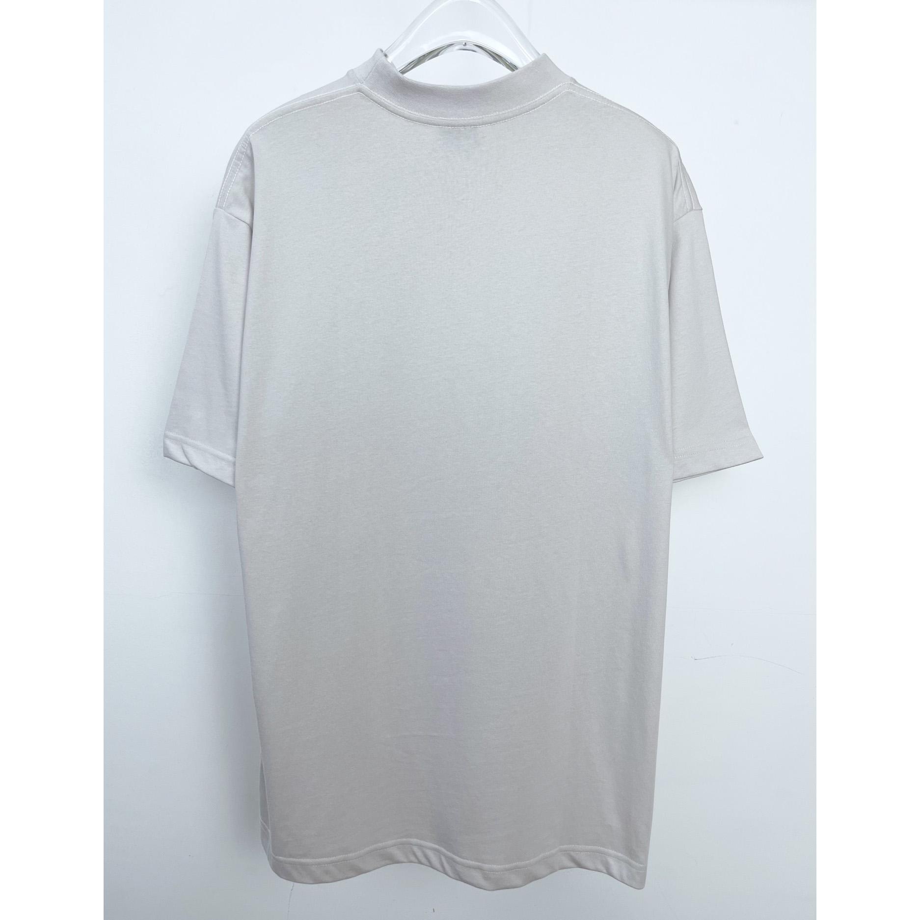 Balenciaga Metal BB Stencil T-Shirt Oversized - DesignerGu