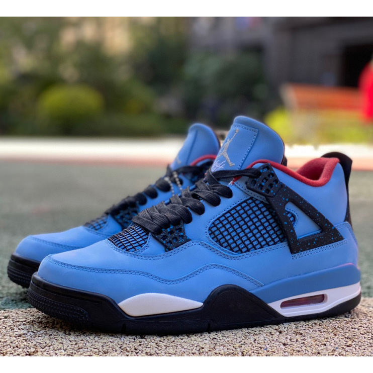 Air Jordan 4 x Travis Scott Cactus Sneaker  308497-406 - DesignerGu