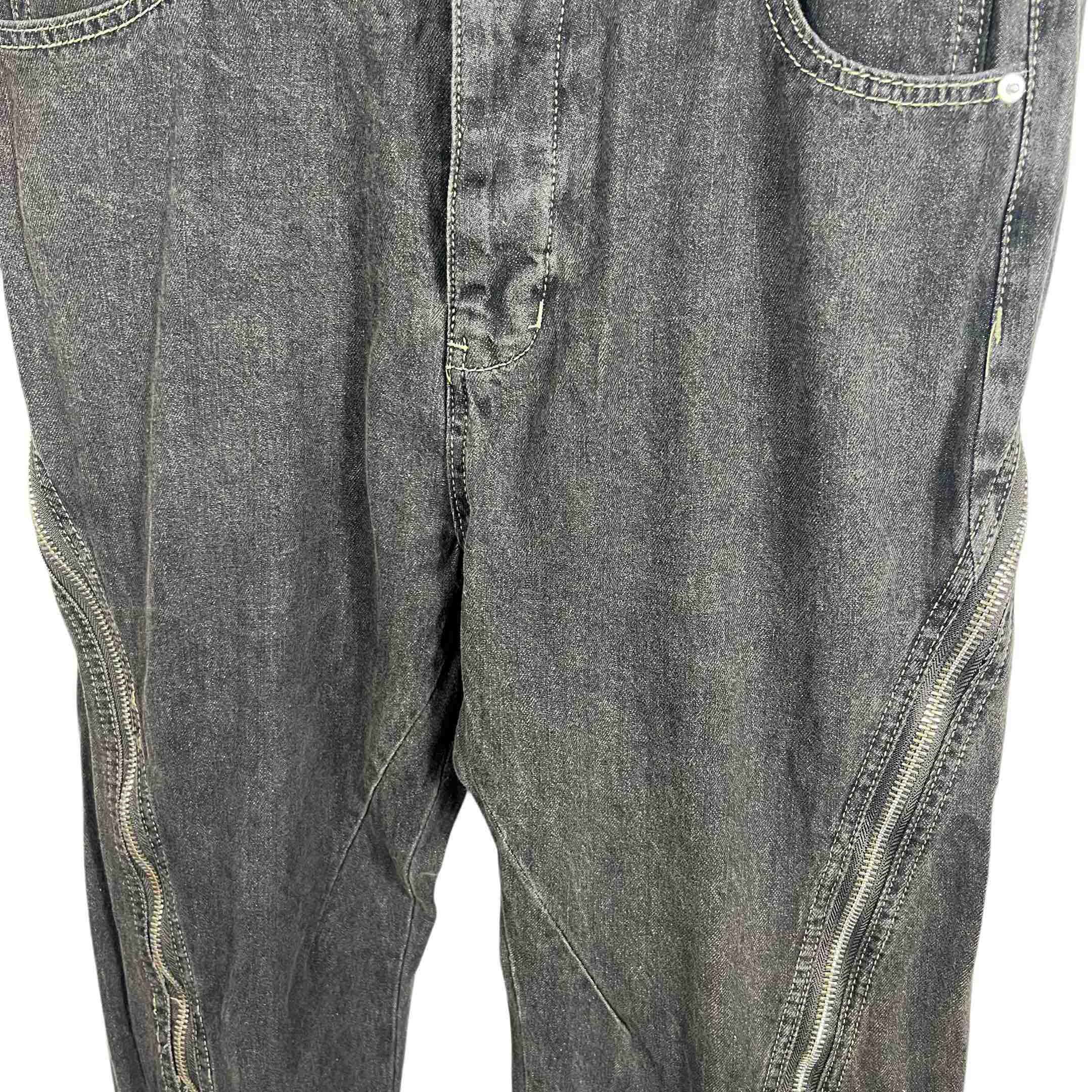 Rick Owens Zip-Detail Bolan Banana Slim Jeans - DesignerGu