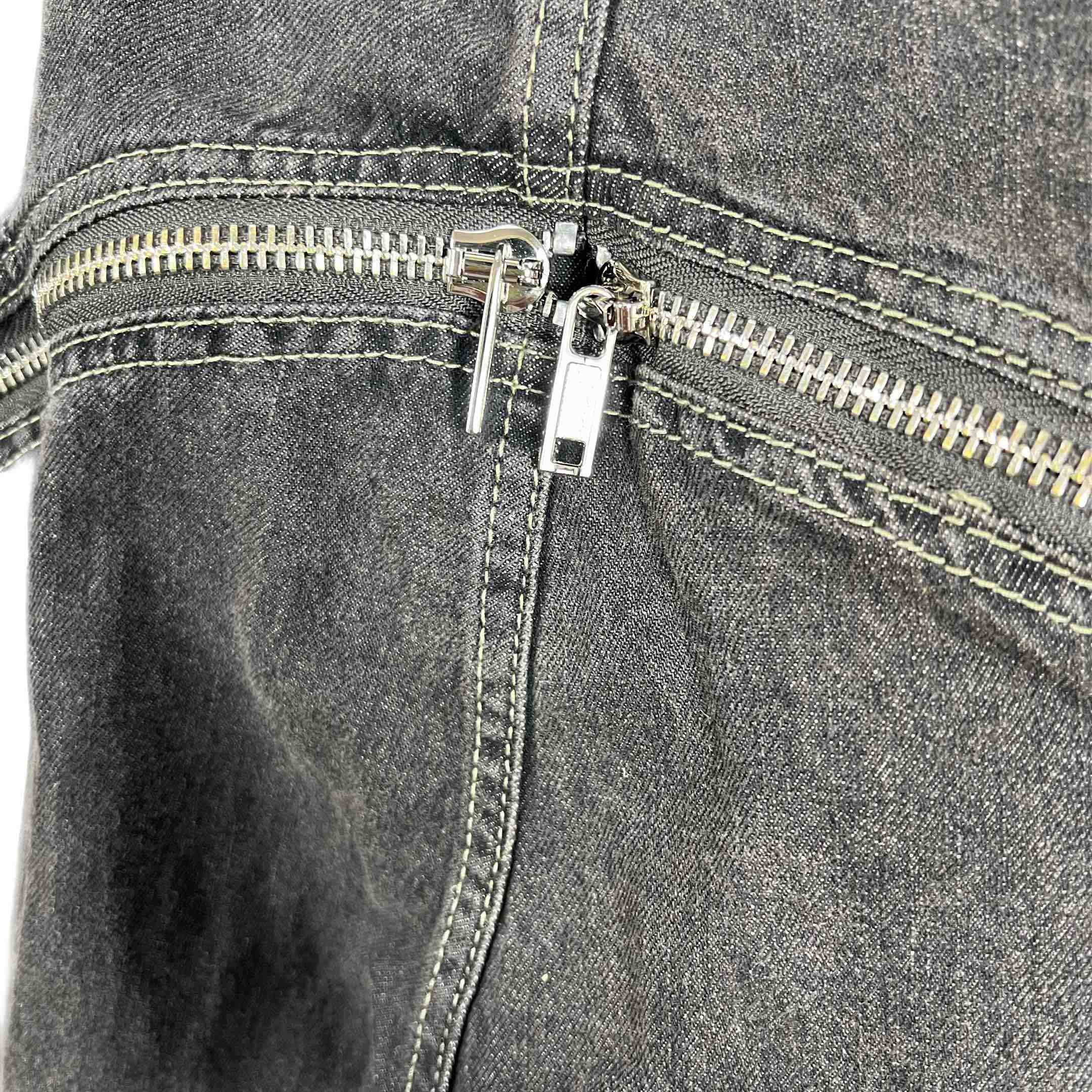 Rick Owens Zip-Detail Bolan Banana Slim Jeans - DesignerGu