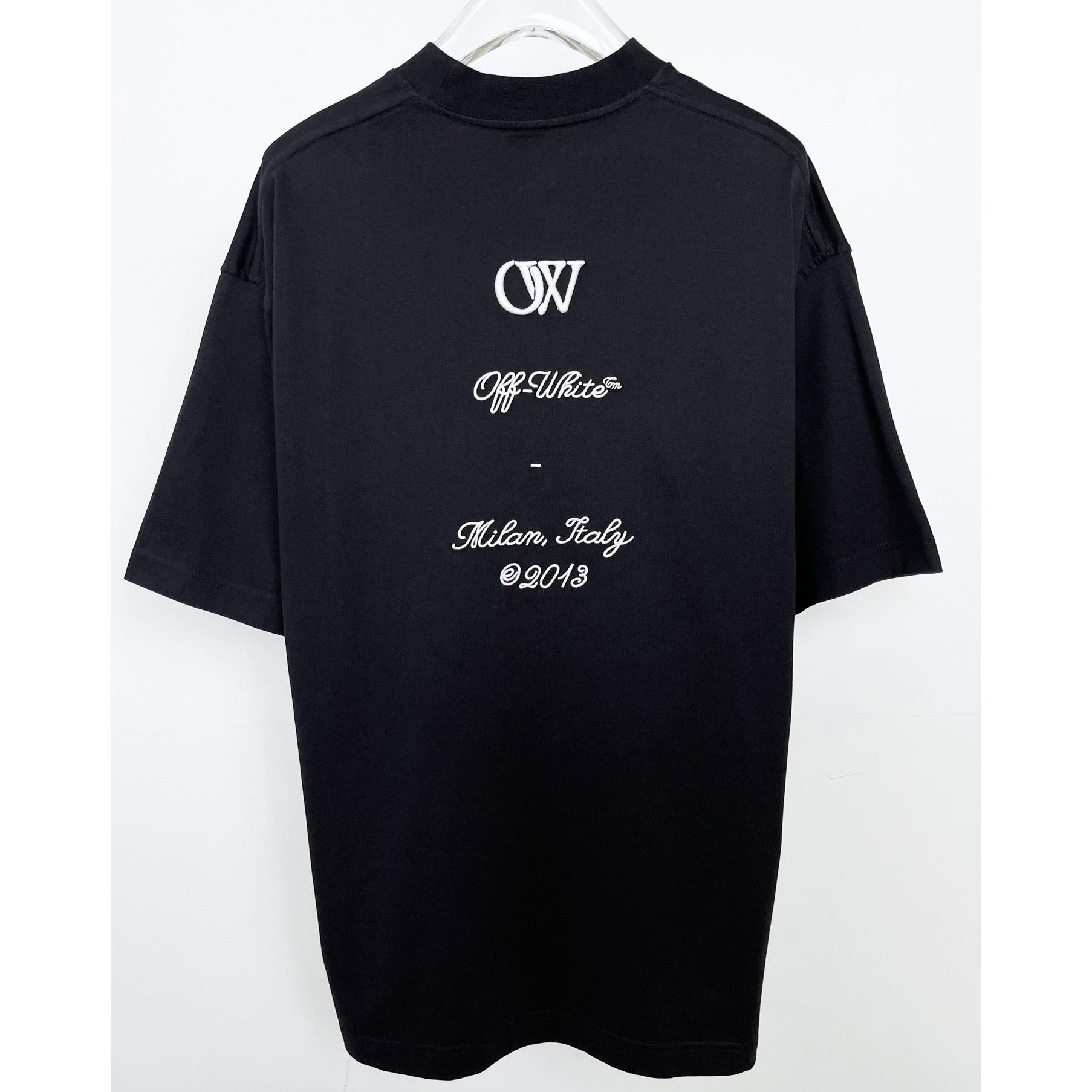 Off-White Cotton T-shirt - DesignerGu