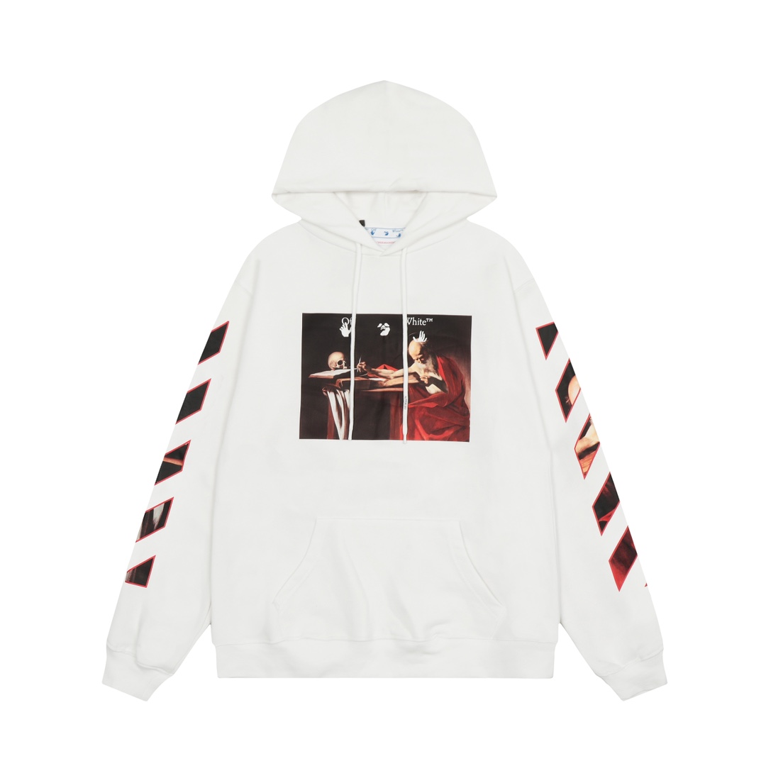 Off-White Caravaggio Slim Hoodie - DesignerGu