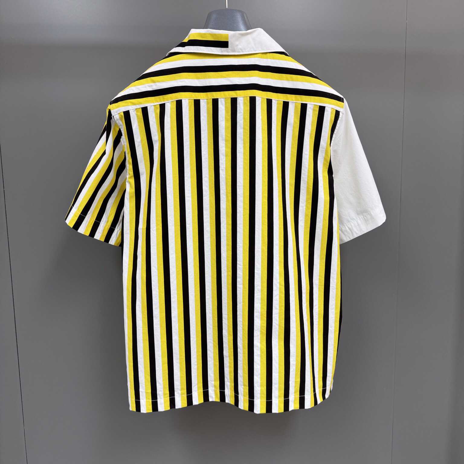 Prada Double Match Cotton Shirt - DesignerGu