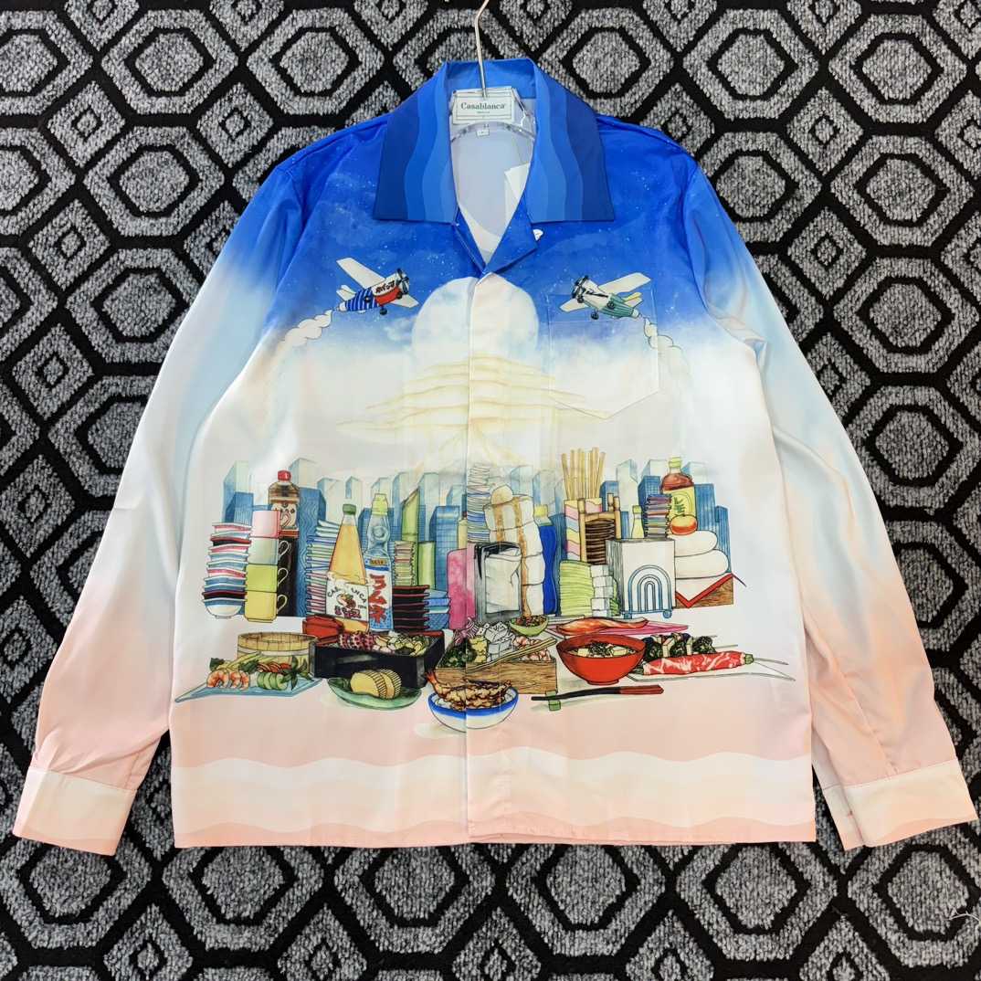 Casablanca Long Sleeve Shirt - DesignerGu