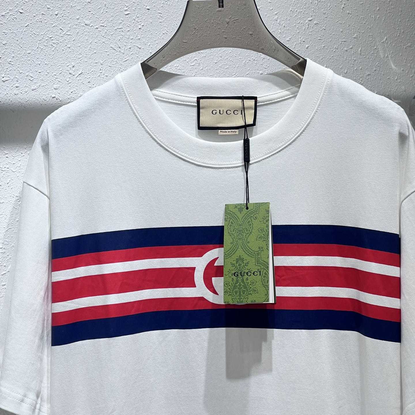 Gucci Cotton Jersey T-shirt  - DesignerGu