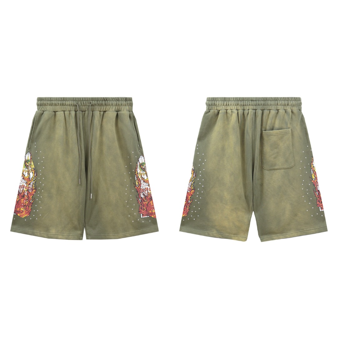 Who Decides War Cotton Shorts - DesignerGu