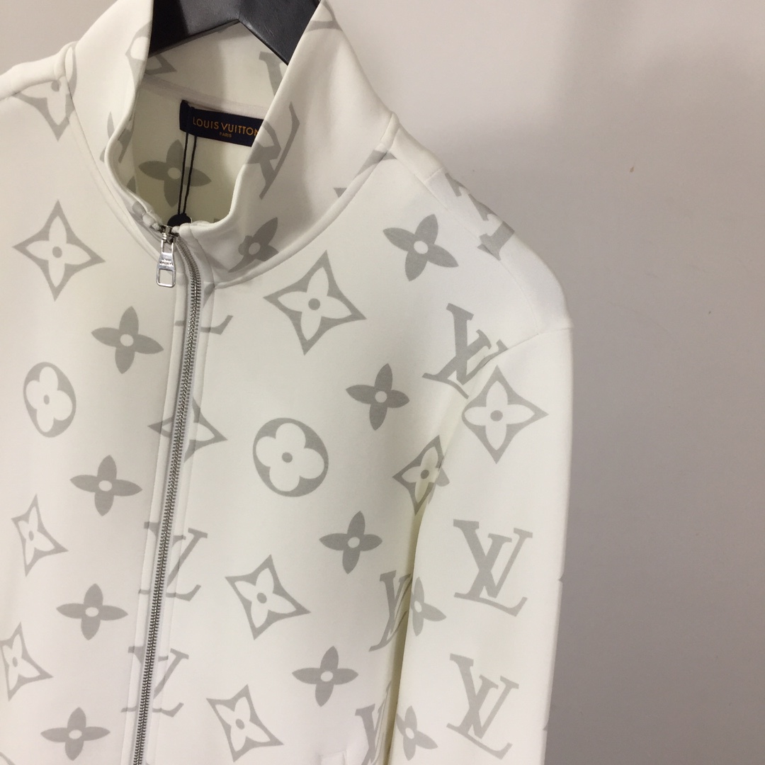 Louis Vuitton Monogram Zip Up Jacket - DesignerGu