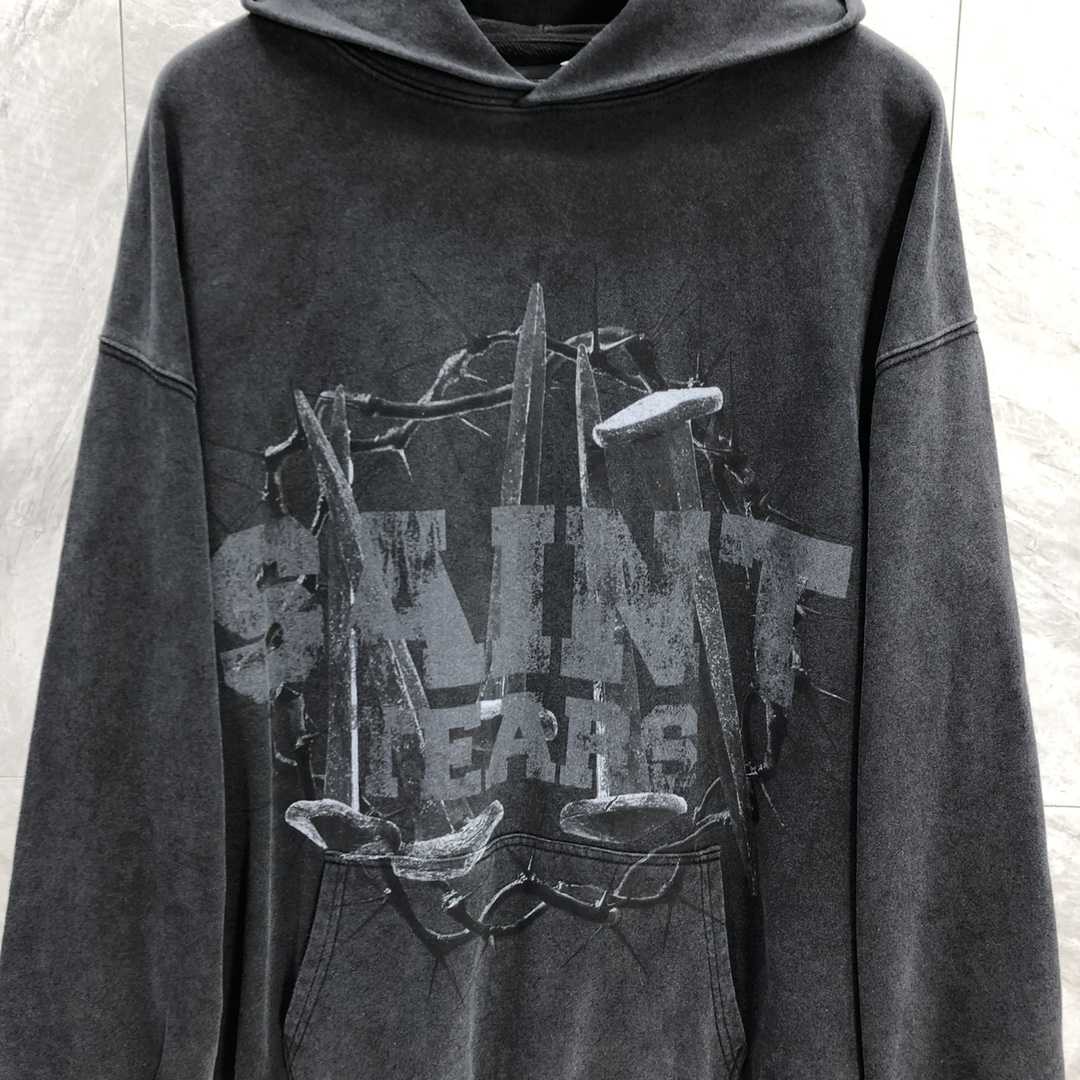 Saint Michael Tears Hoodie - DesignerGu