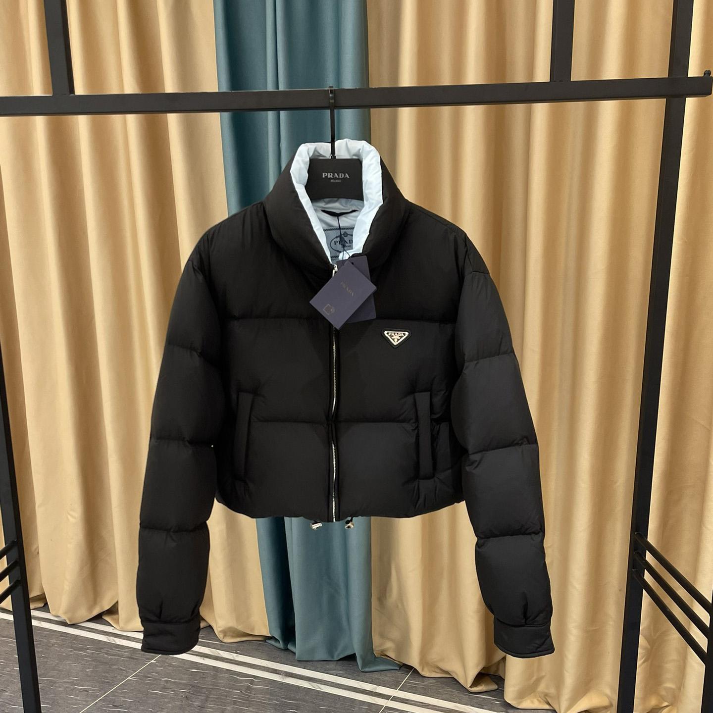 Prada Cropped Padded Jacket - DesignerGu