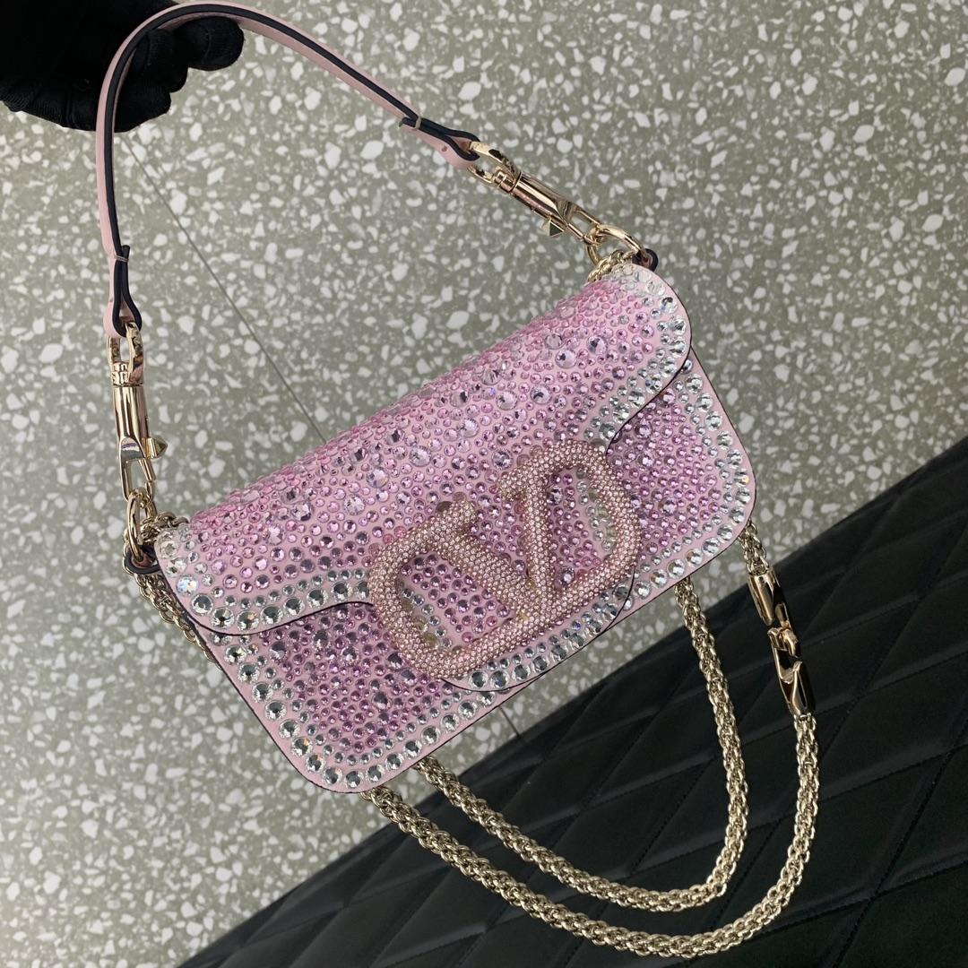 Valenti Locò Small Shoulder Bag (19-10.5-5cm) - DesignerGu